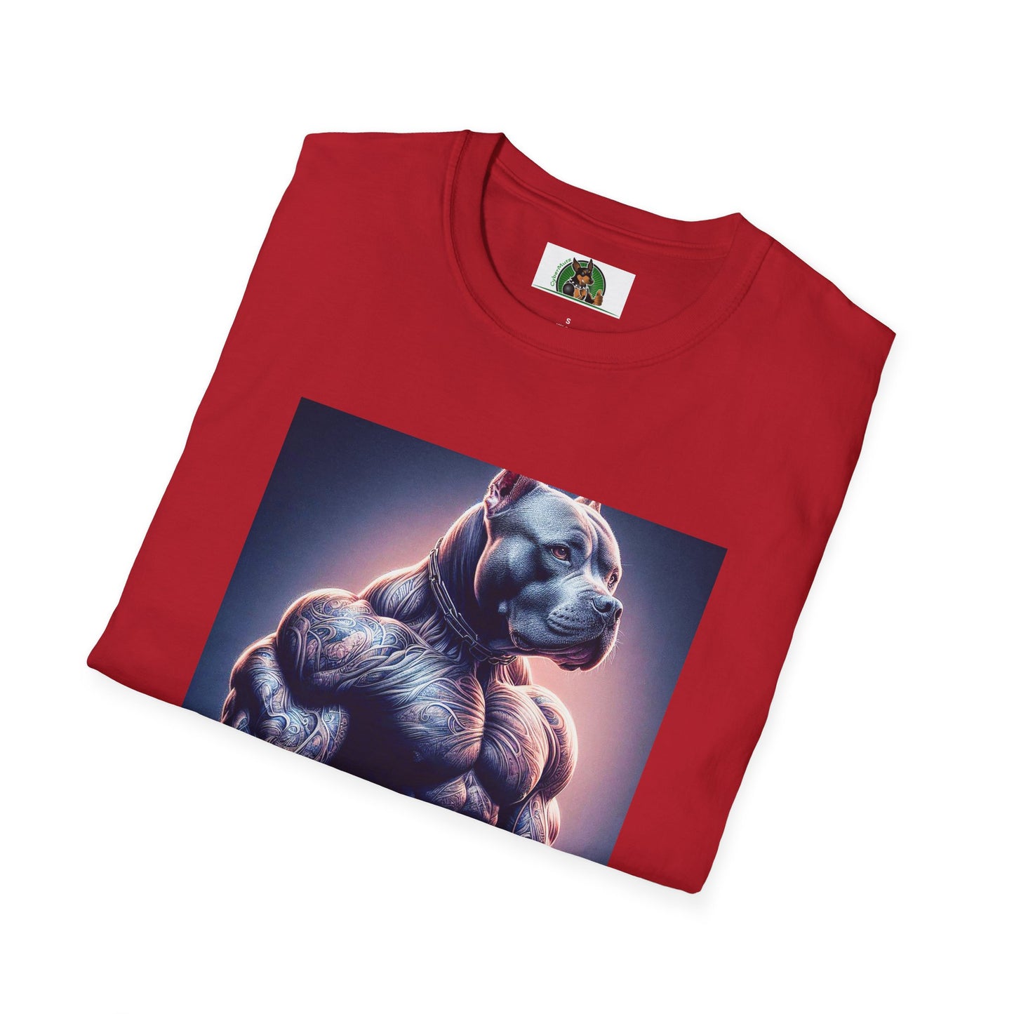 Pit Bull muscles man
