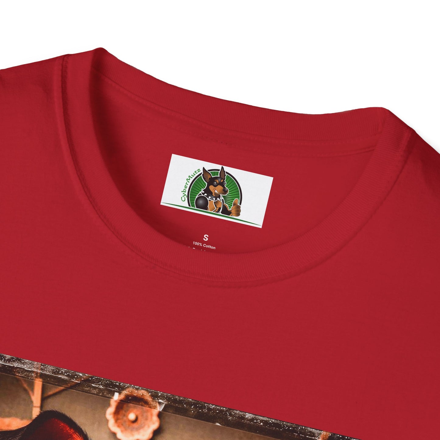 Min Pin T-Shirt hippie dude