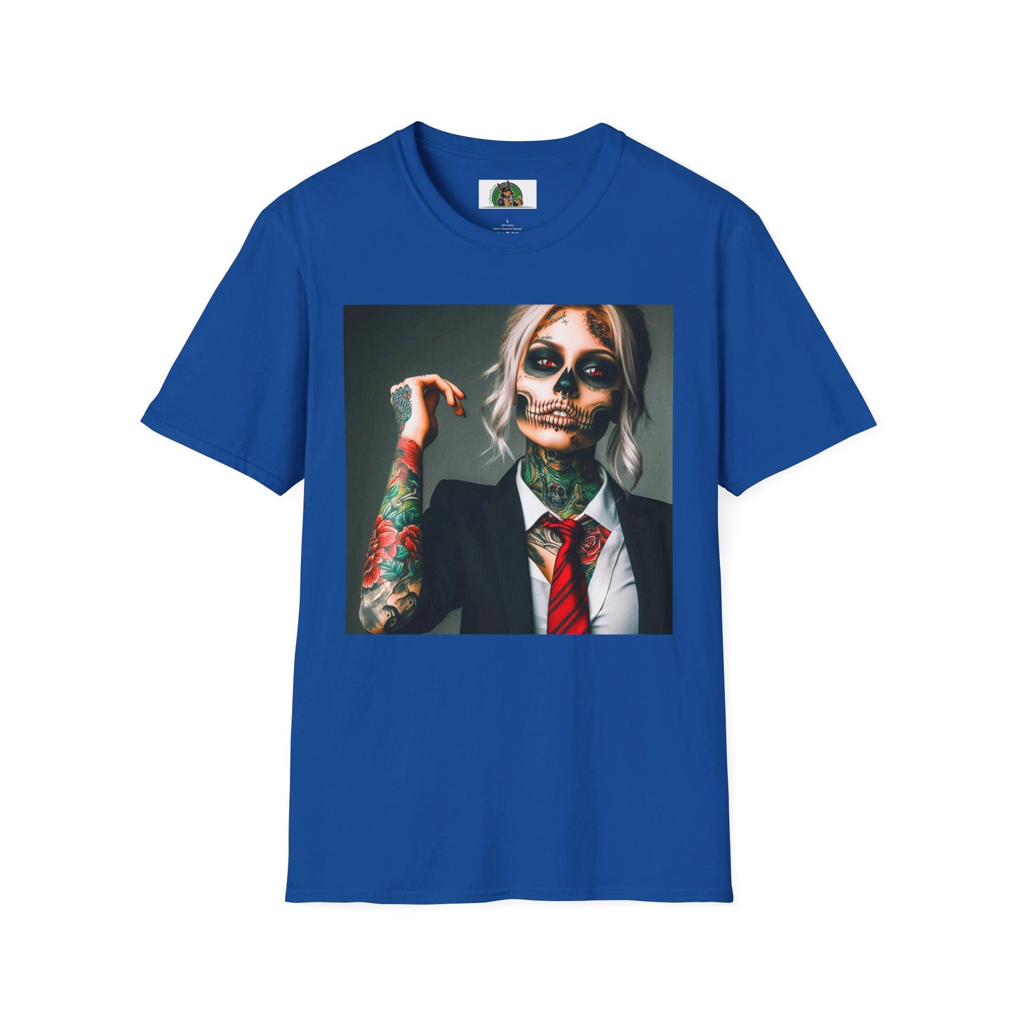 Zombie Girl T-Shirt Printify S Royal