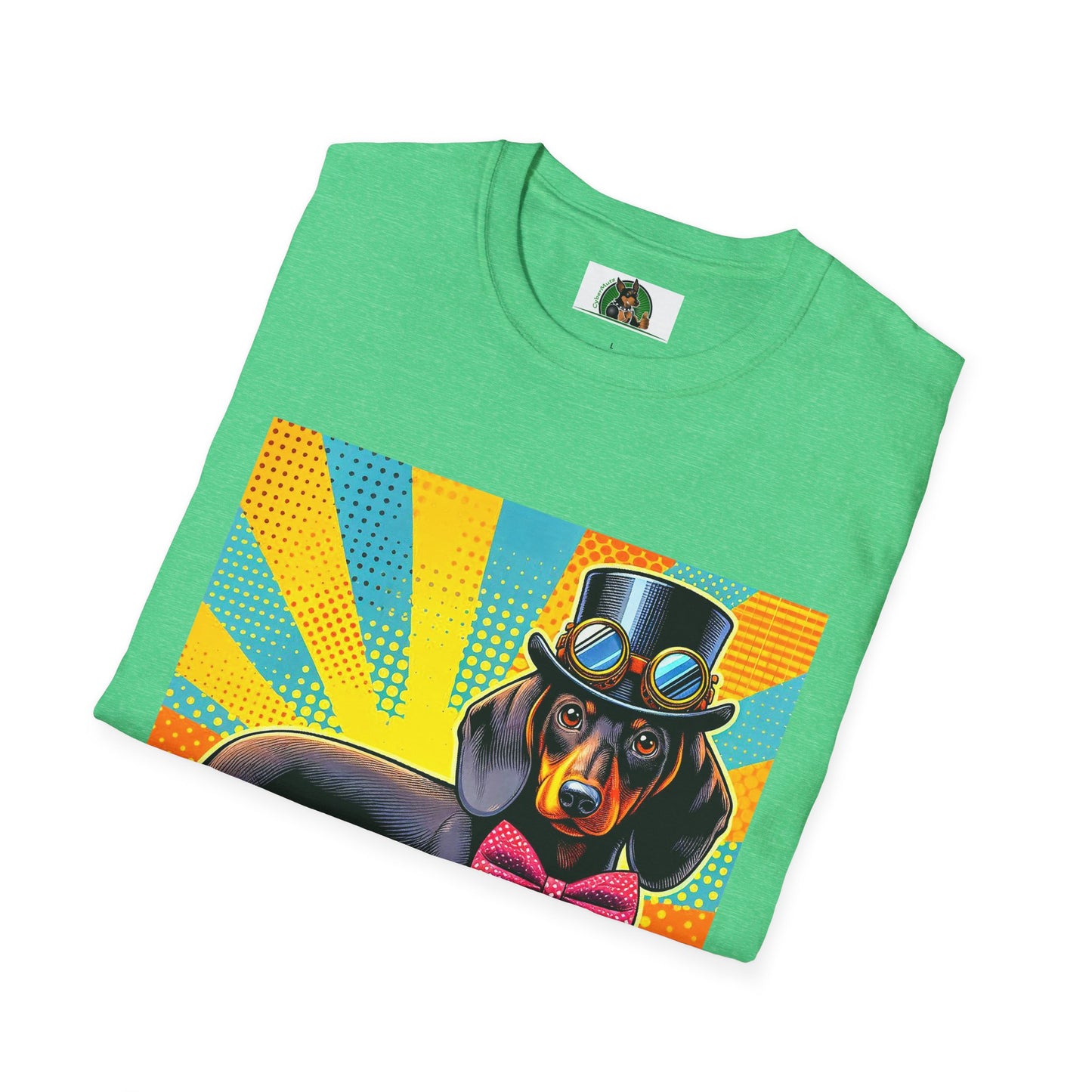 Dachshund pretty bowtie t shirt