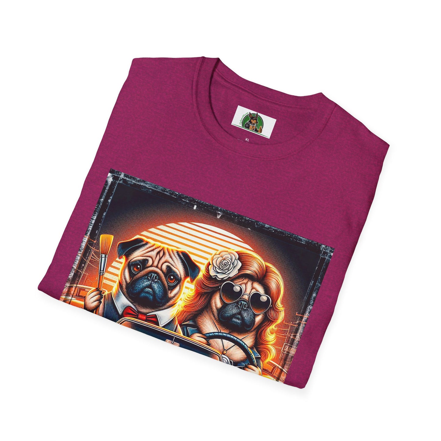 Wacky Pugs T-Shirt Printify