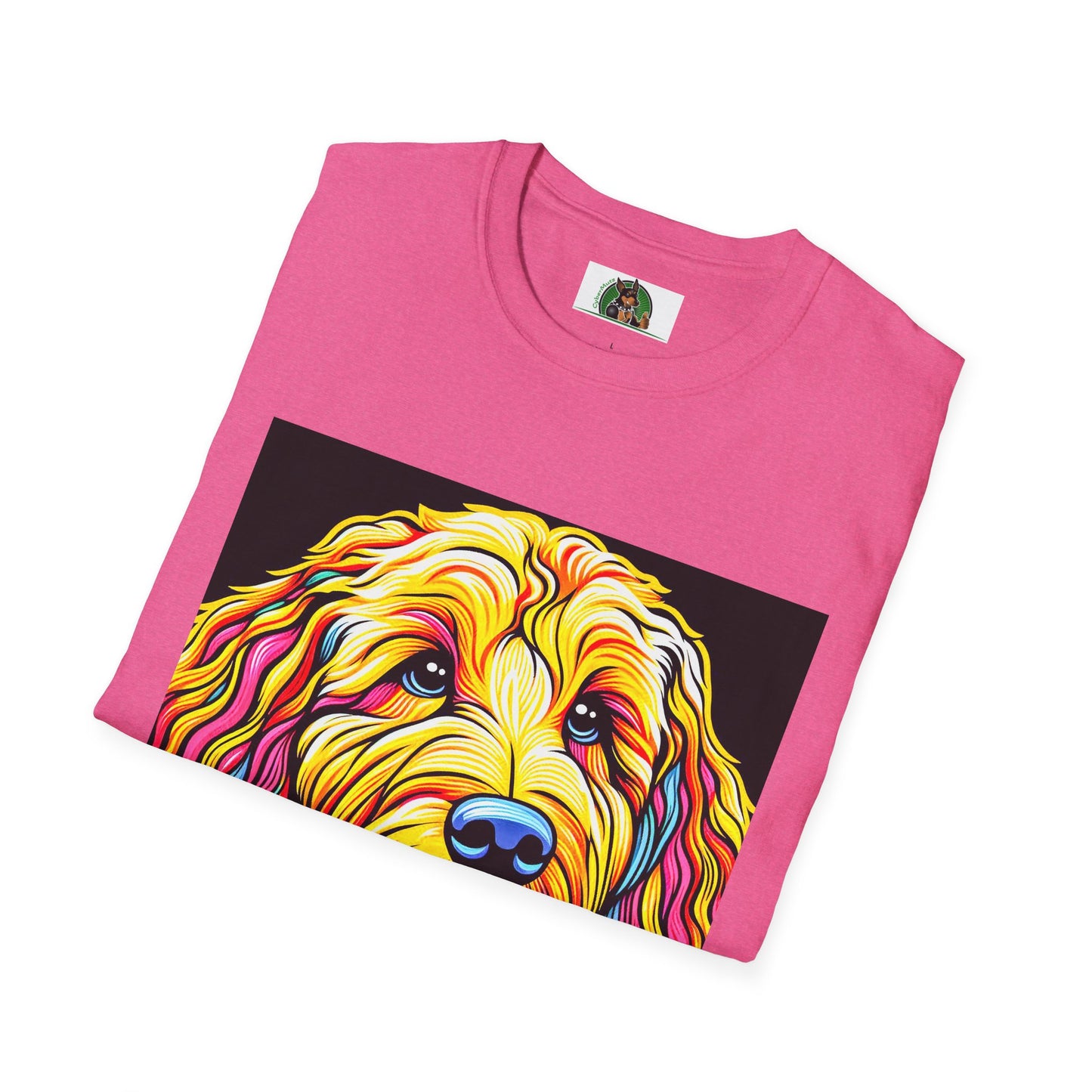 Golden Doodle pretty colors t shirt