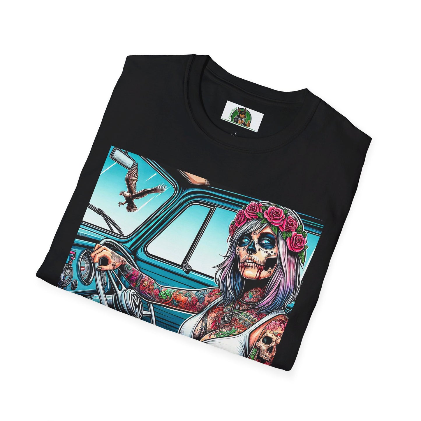 Zombie Girl T-Shirt Printify