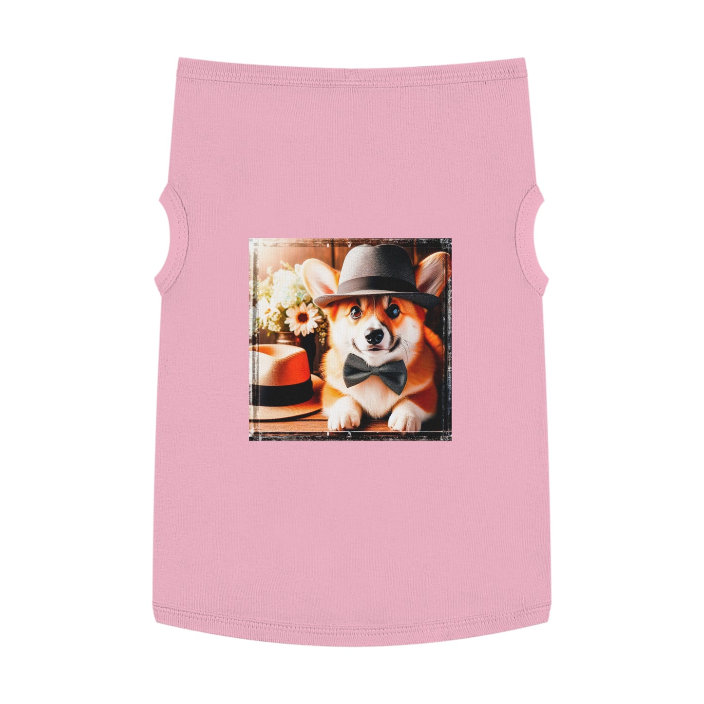 Pembroke Welsh Corgi fun hat shirt Pets Printify XL Pink