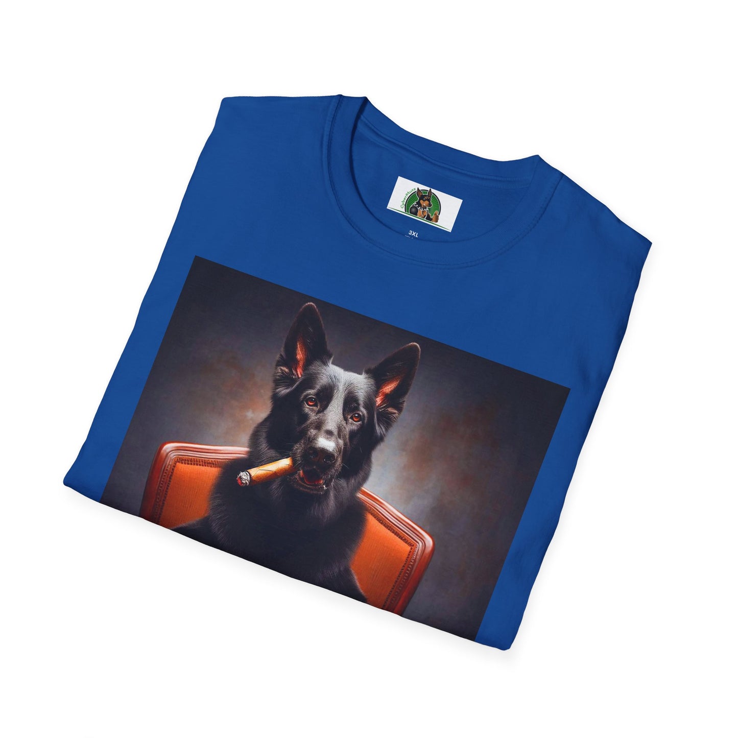 German Shepherd poker shirt T-Shirt Printify
