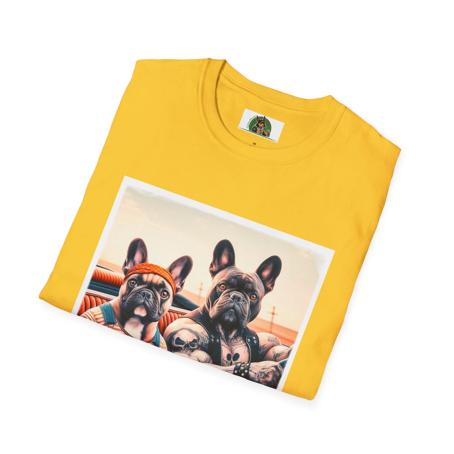 French Bulldog dad and baby t shirt
