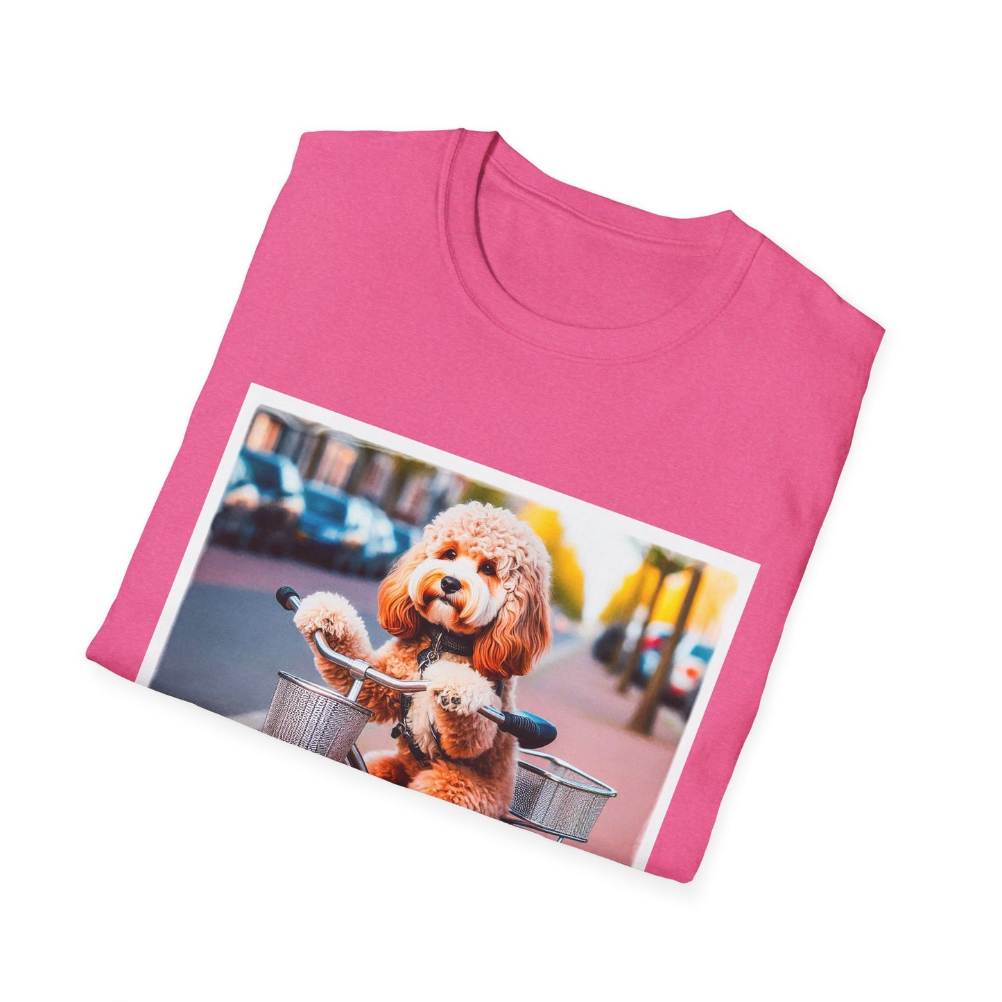 CockerPoo bike stroll t shirt