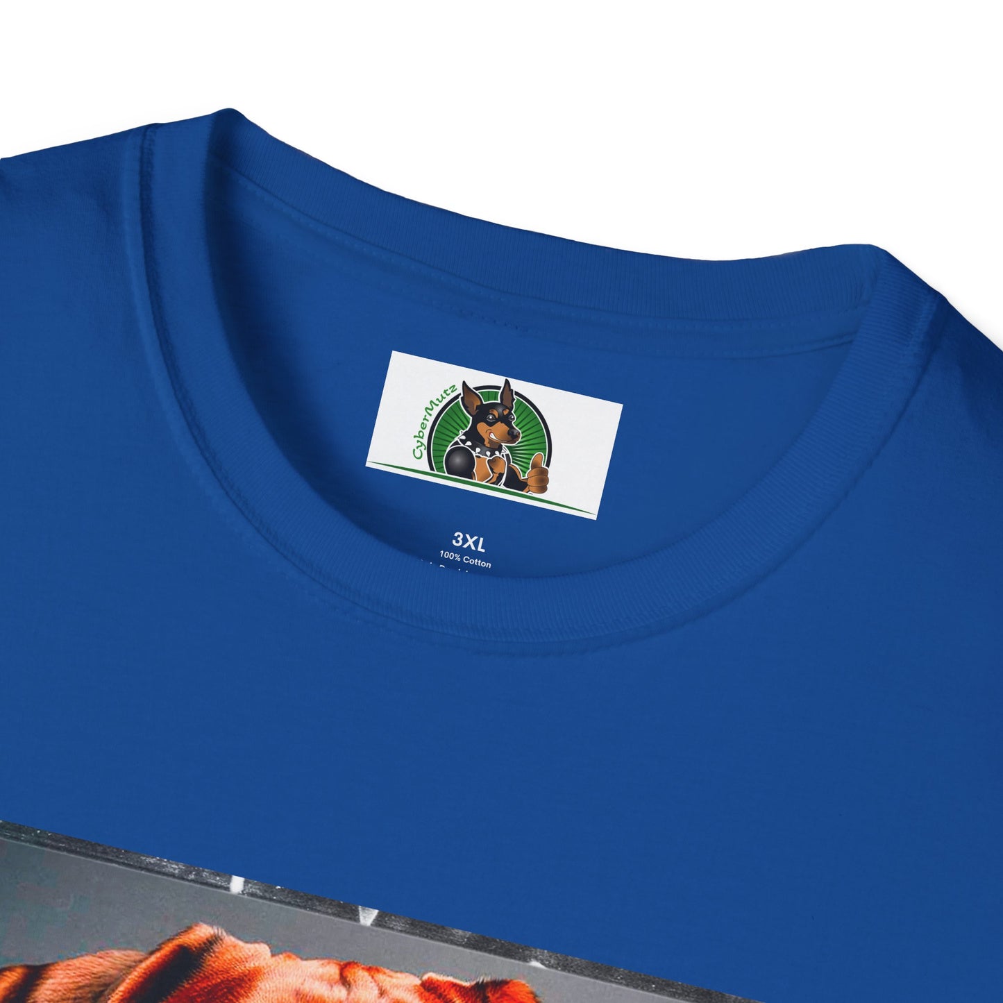 Boxer Dog Wearing Suit TShirt T-Shirt Printify