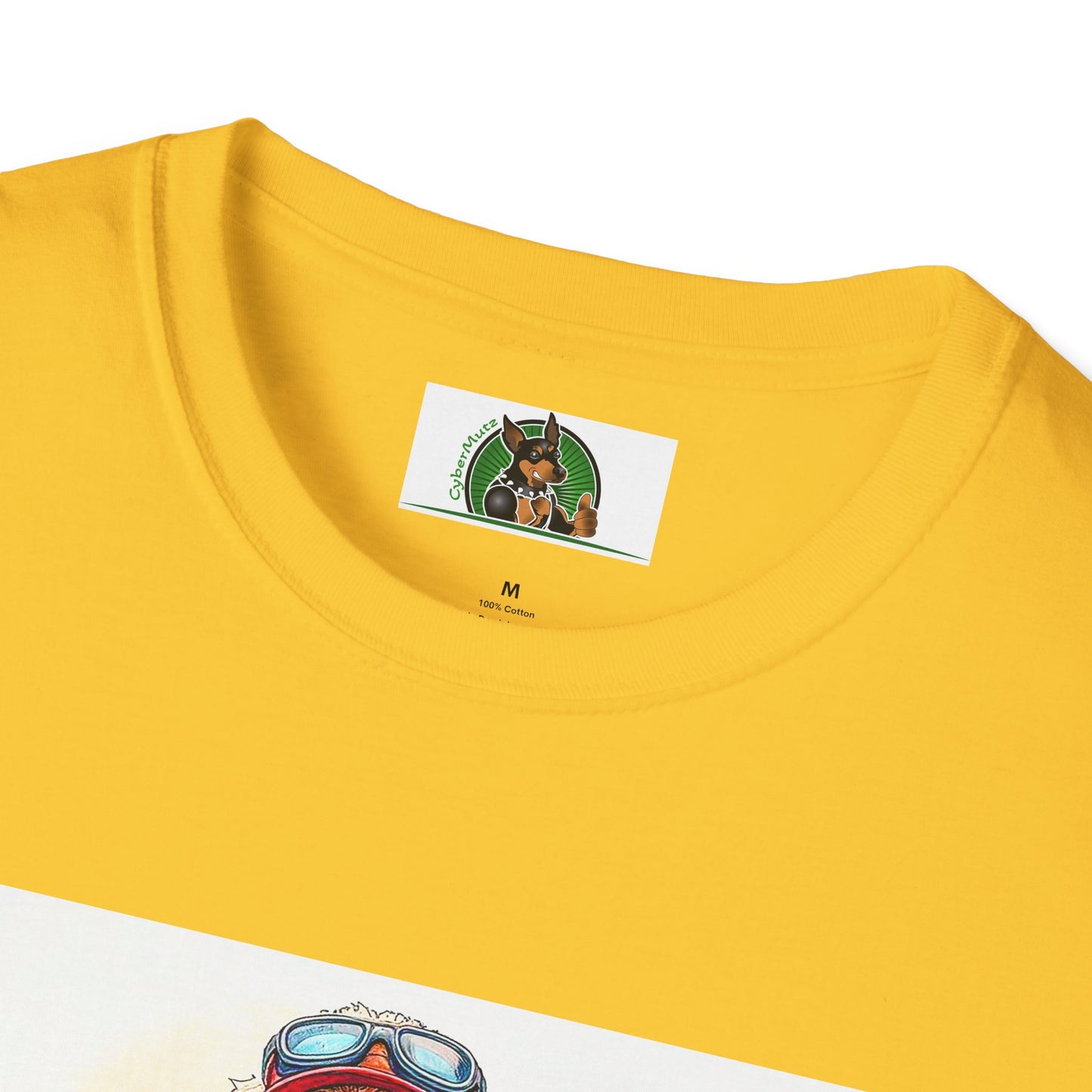 Golden Doodle surfer dude t shirt