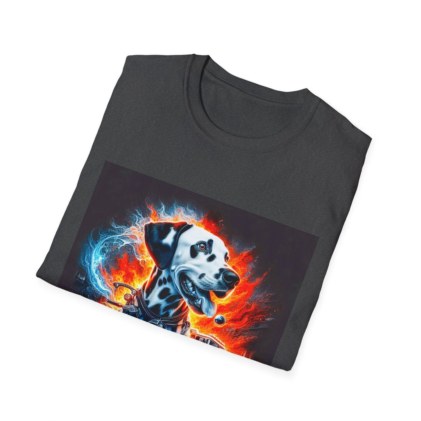 Dalmatian fireman hero t shirt T-Shirt Printify