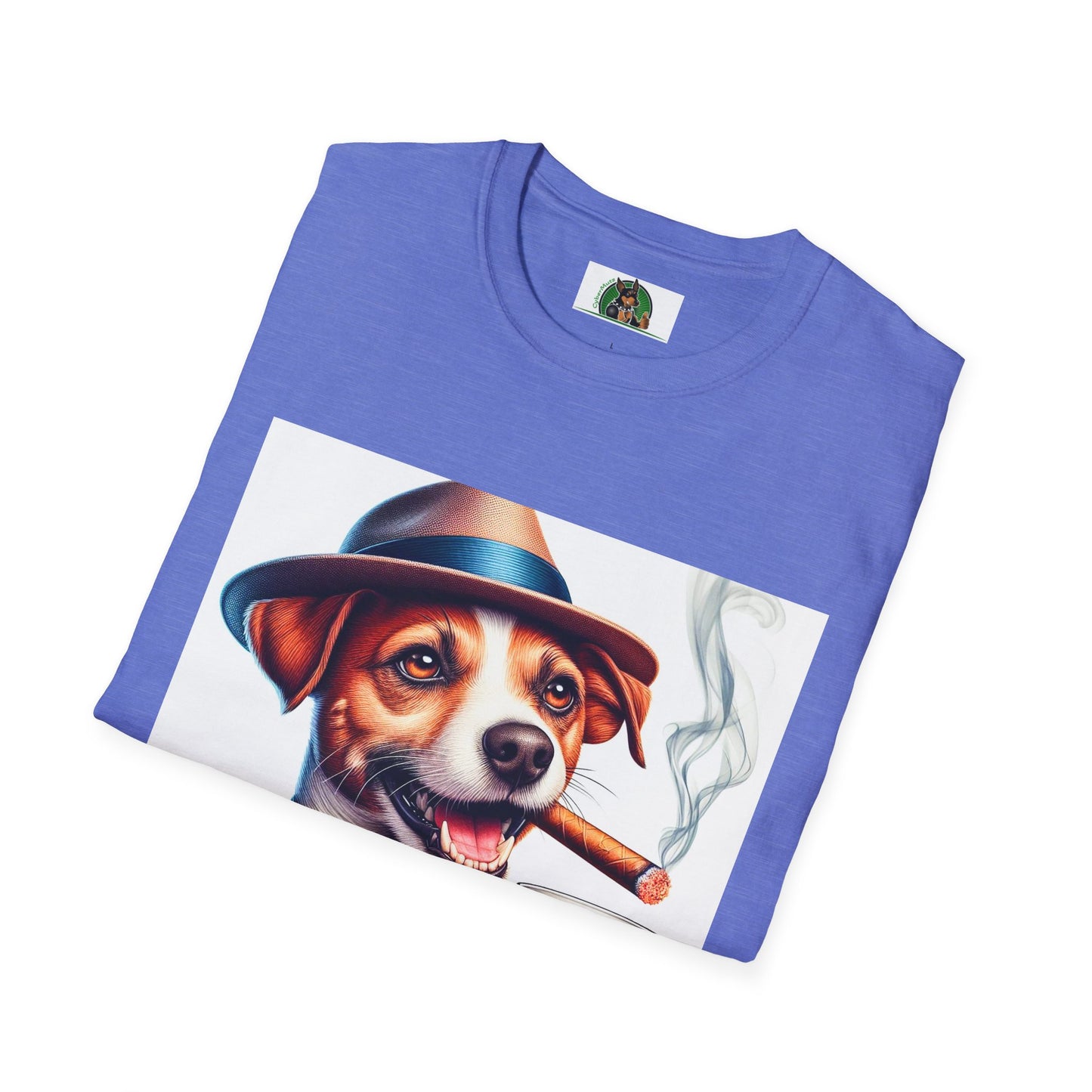 Jack Russell Stogey Whiskey T-Shirt Printify