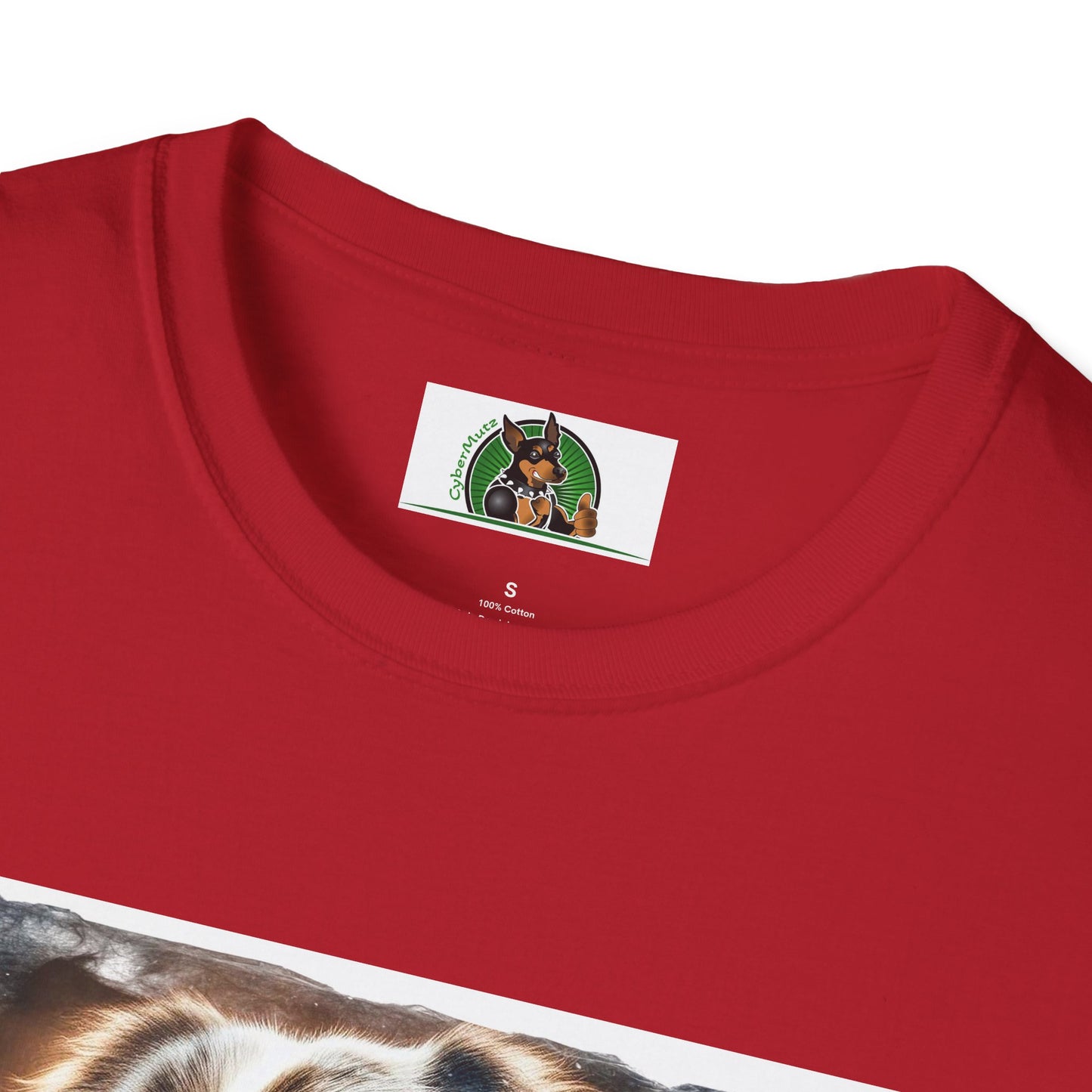 Australian Shepherd Profile Pic T-Shirt Printify