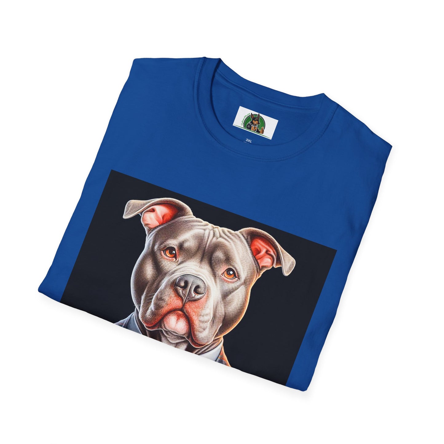 Pit Bull professional business man shirt T-Shirt Printify