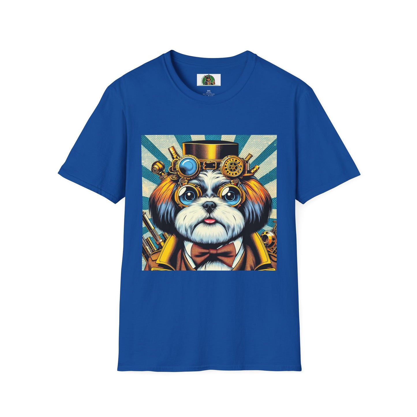 Shih Tzu steam punk shirt T-Shirt Printify XS Royal