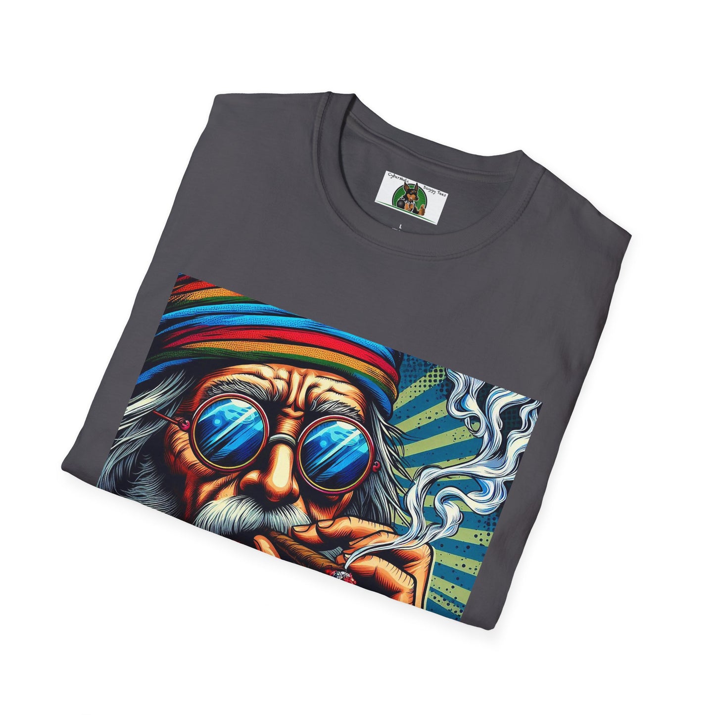 Smoke it up Wacky Dude T-Shirt Printify