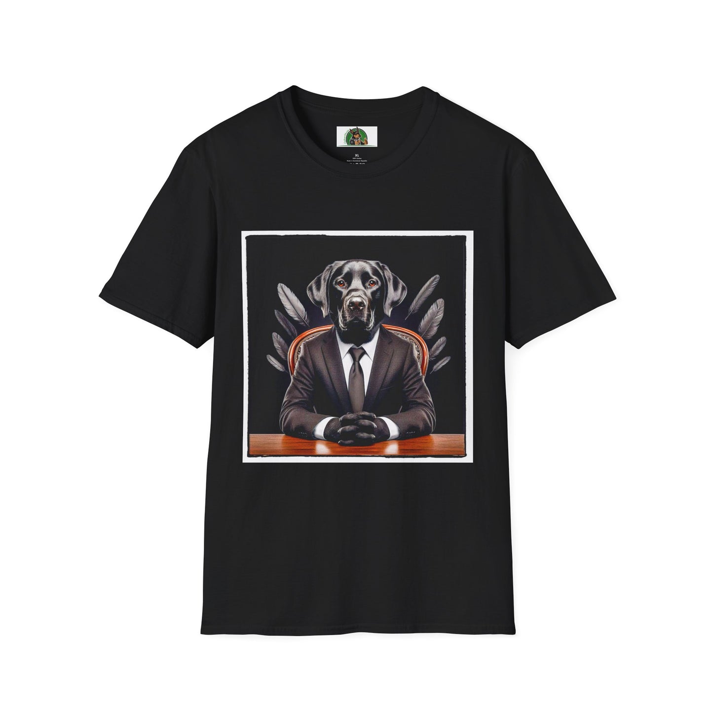 Labrador Retriever T-Shirt Printify XS Black