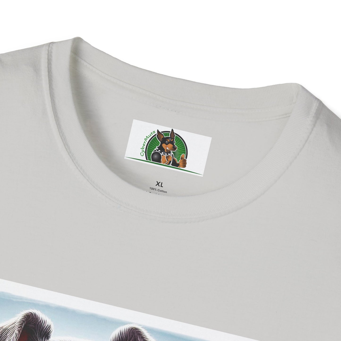 Miniature Schnauzer surfer dude shirt