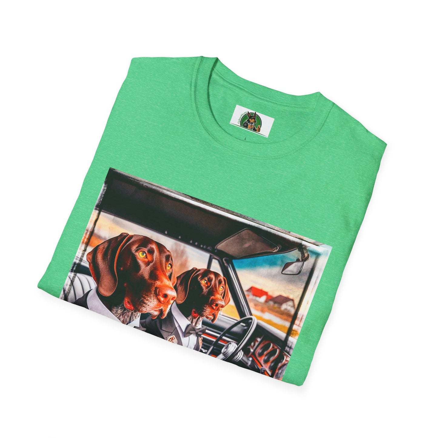 Wacky German Shorthaired Pointer party fun t shirt
