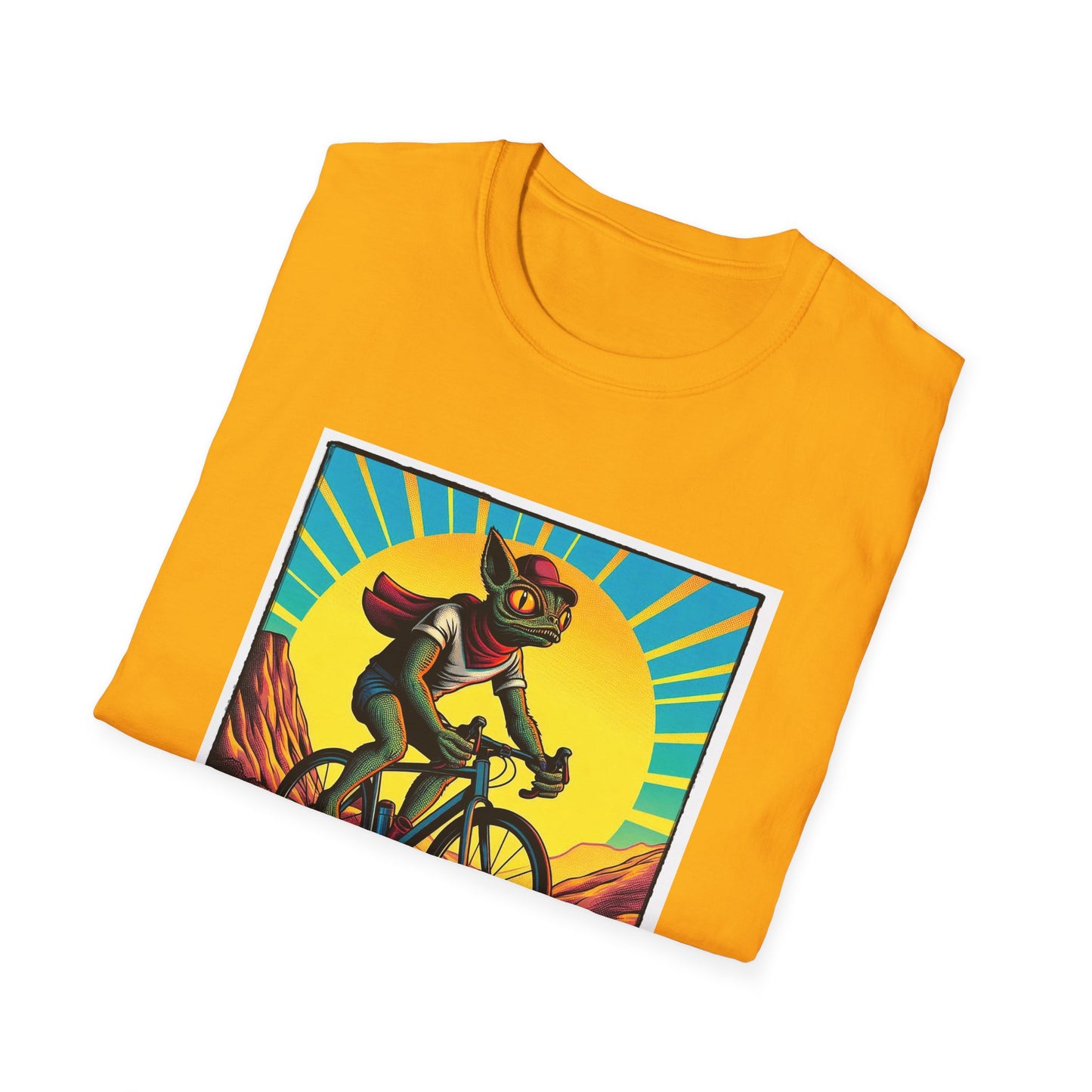 Chupacabra bike riding t shirt
