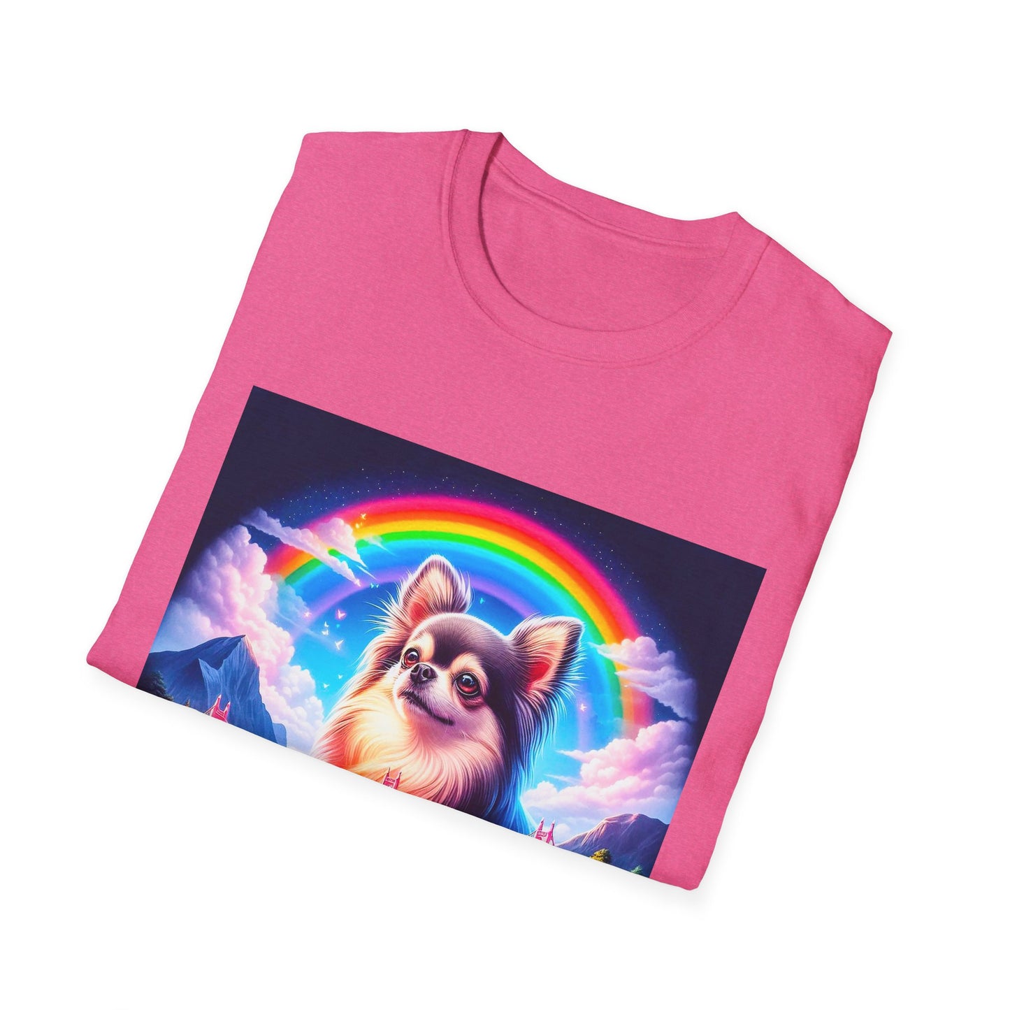 Chihuahua rainbow t shirt