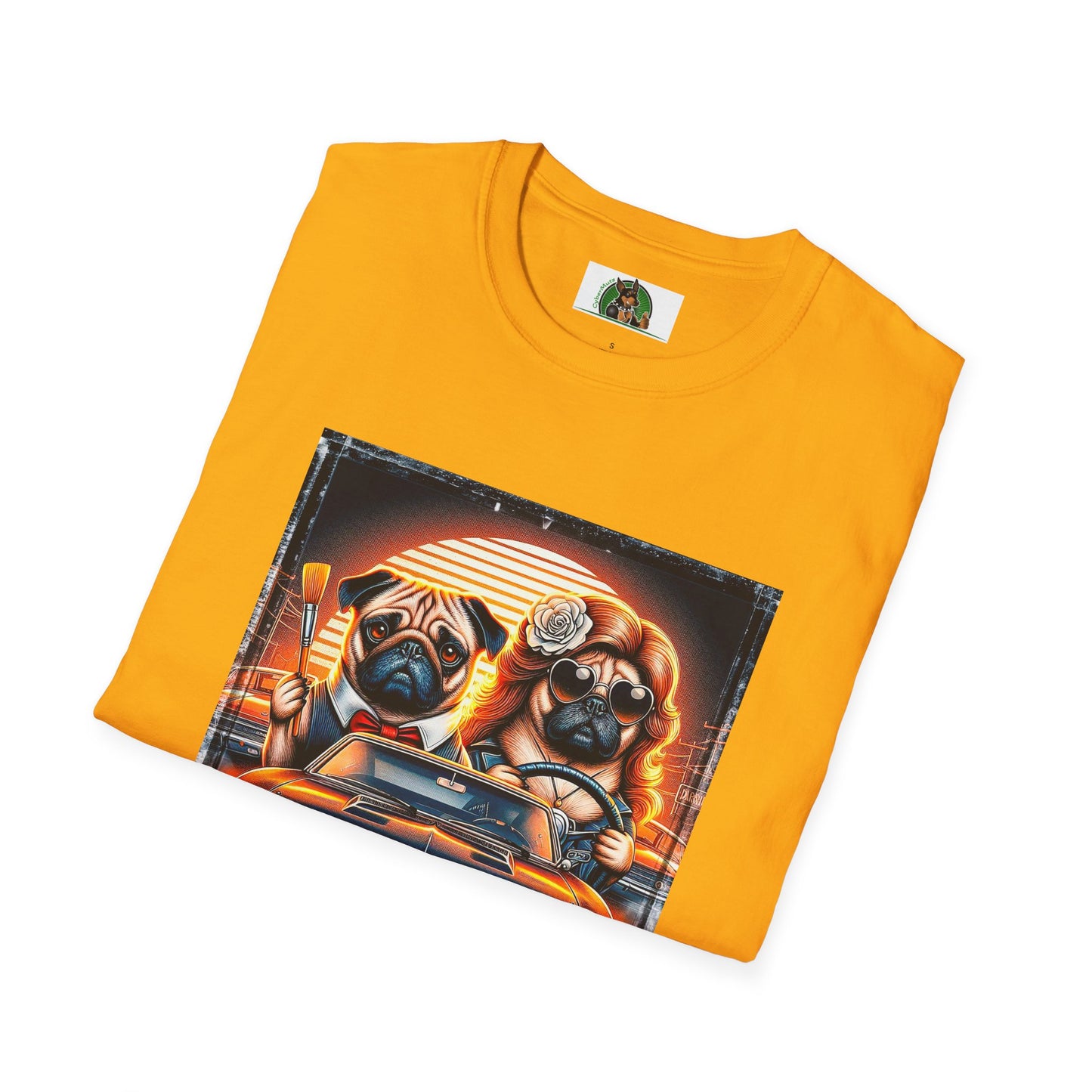Wacky Pugs T-Shirt Printify