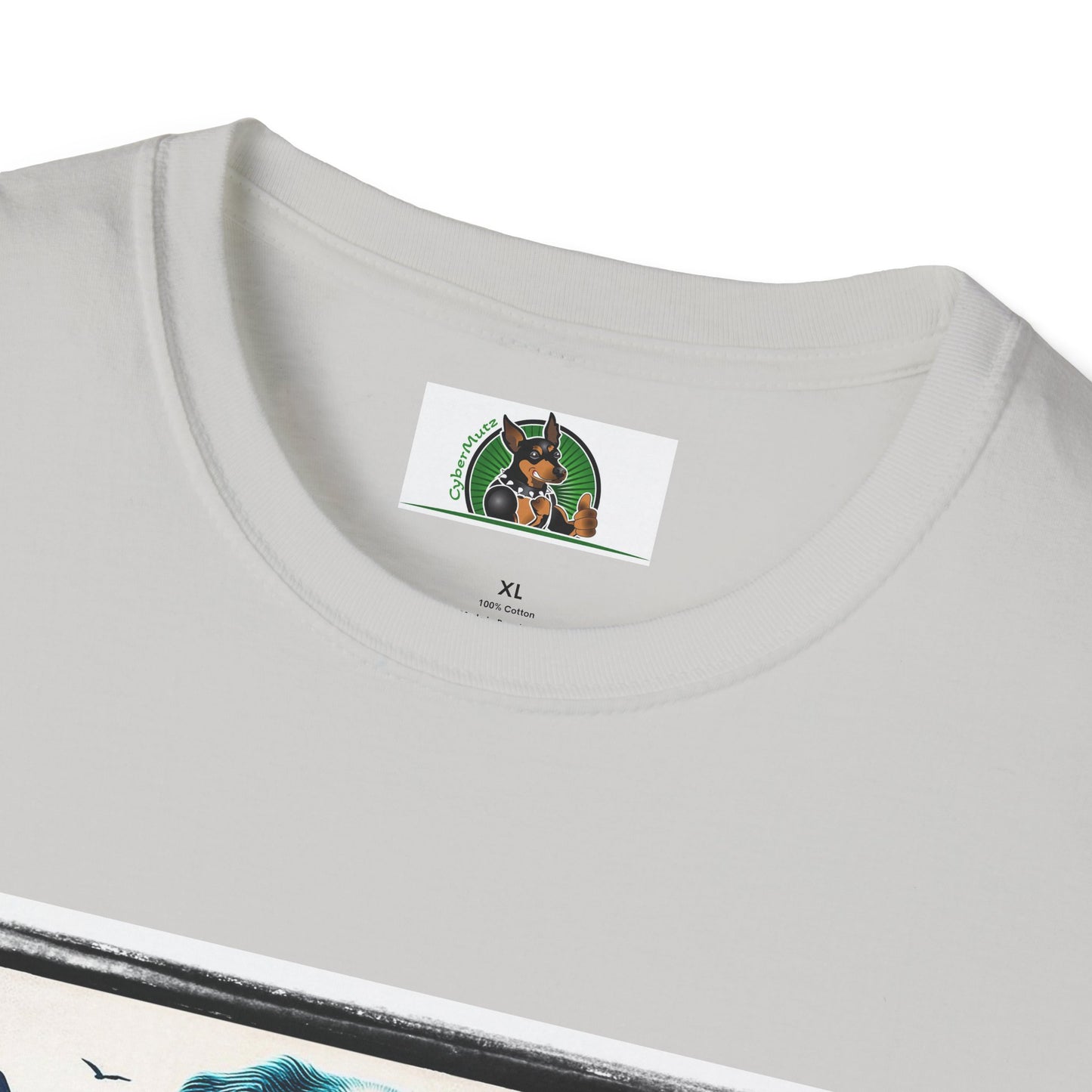 Australian Shepherd Turquoise Surf Board Beach Dog