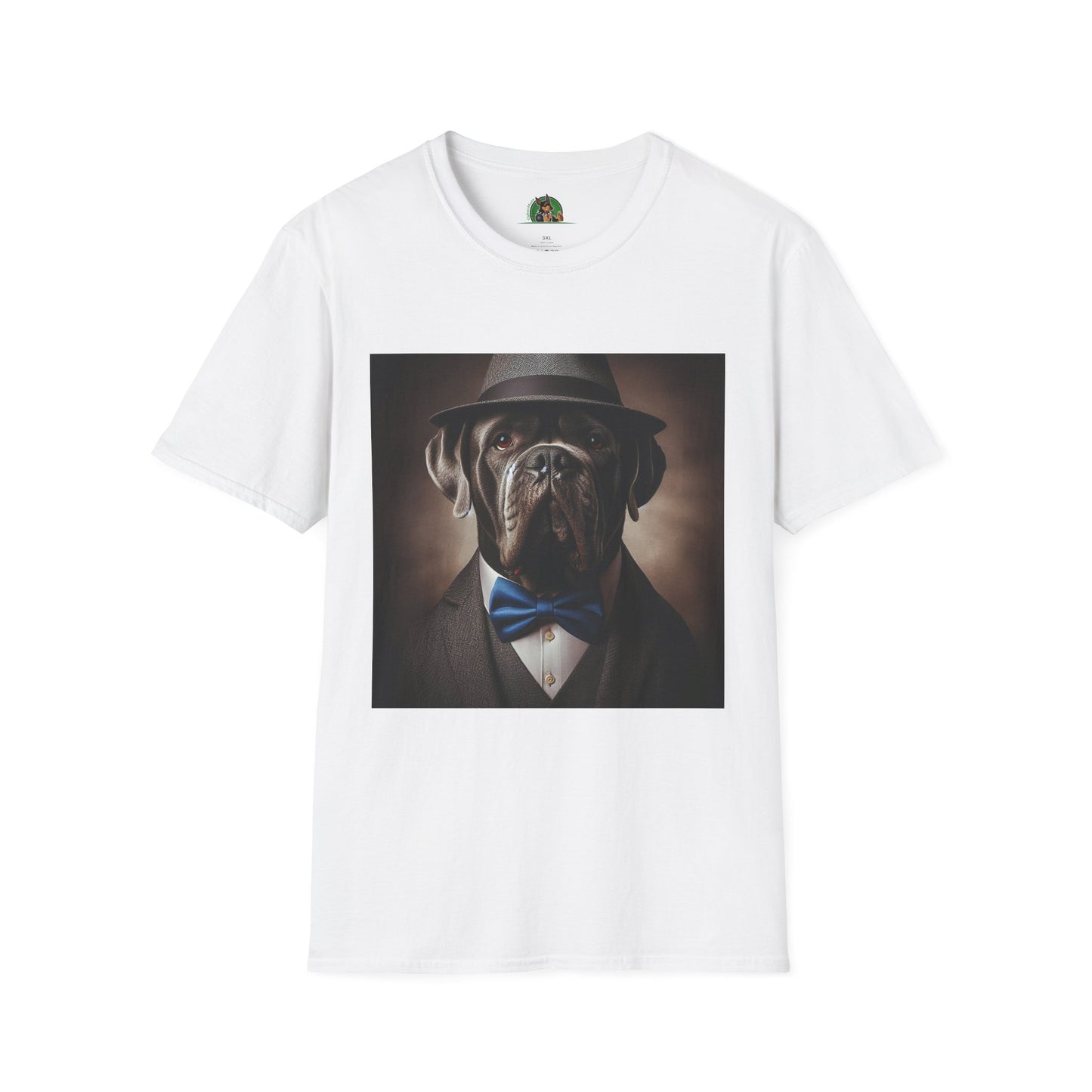 Cane Corso Dapper Dog TShirt T-Shirt Printify XS White
