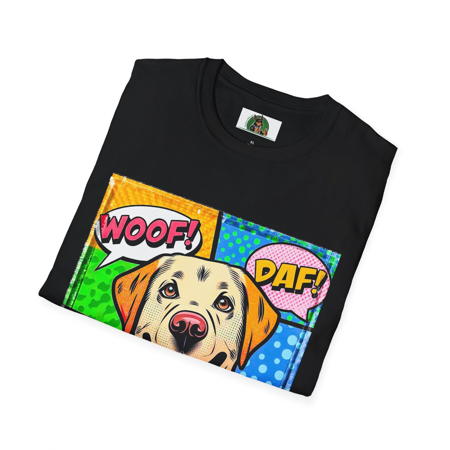 Wacky Labrador Retriever T-Shirt Printify