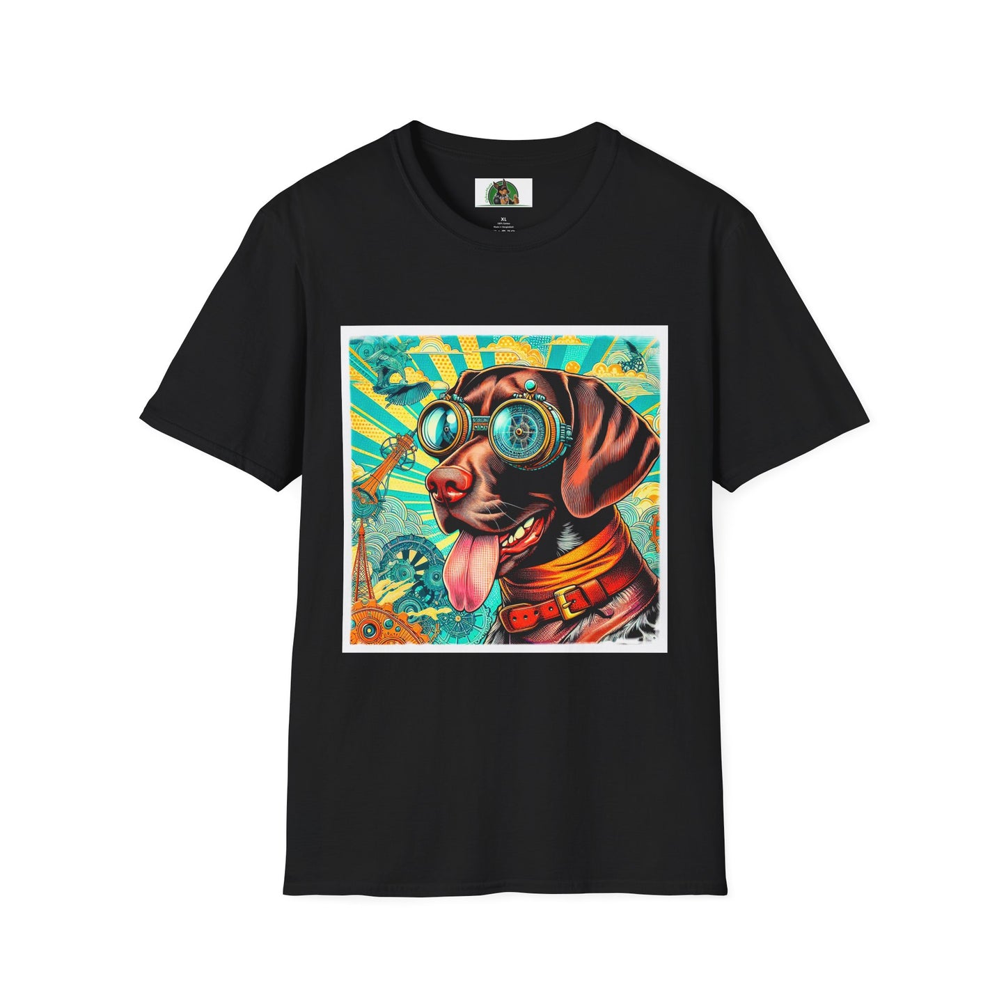 German Shorthaired Pointer T-Shirt T-Shirt Printify XS Black