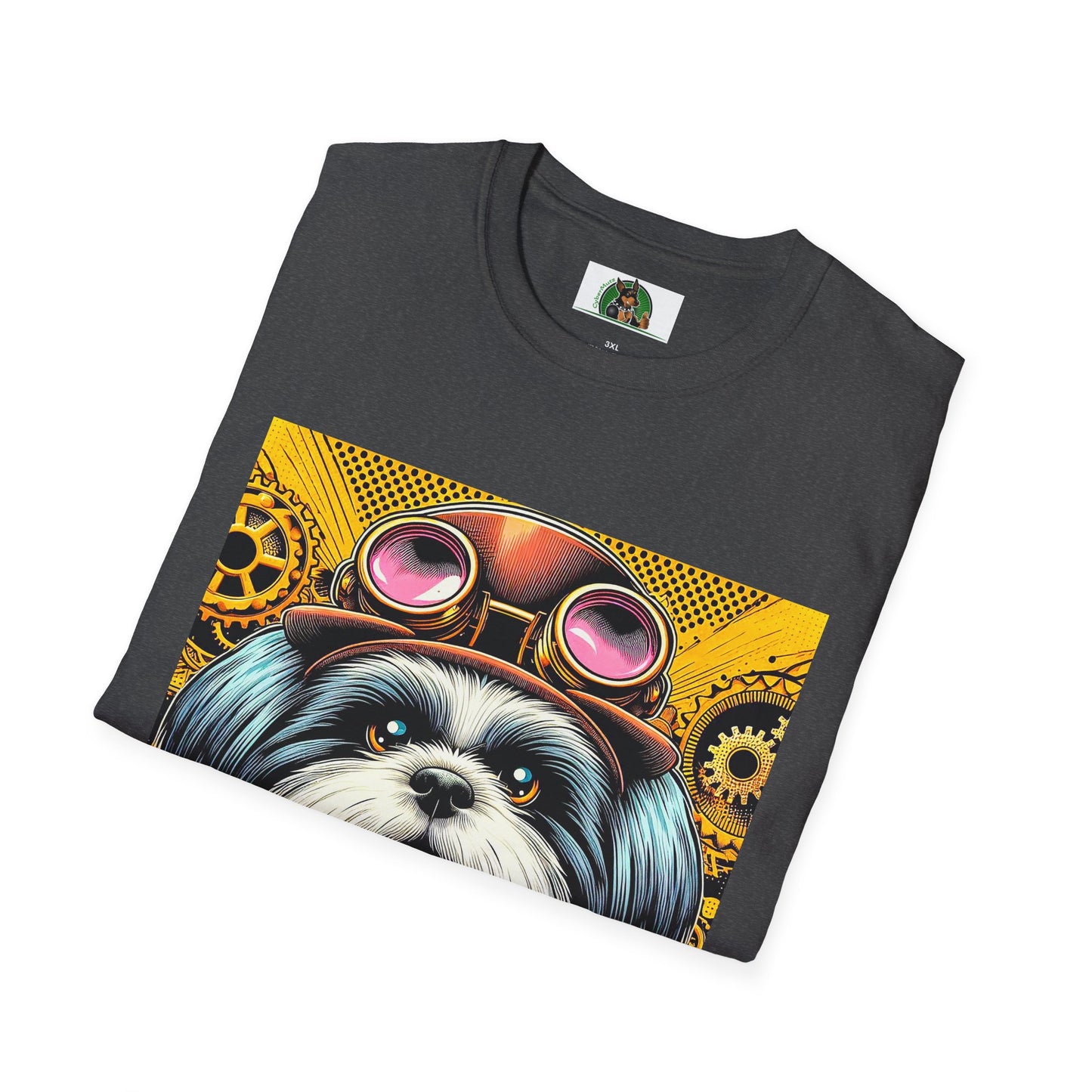 Shih Tzu steam punk T-Shirt Printify