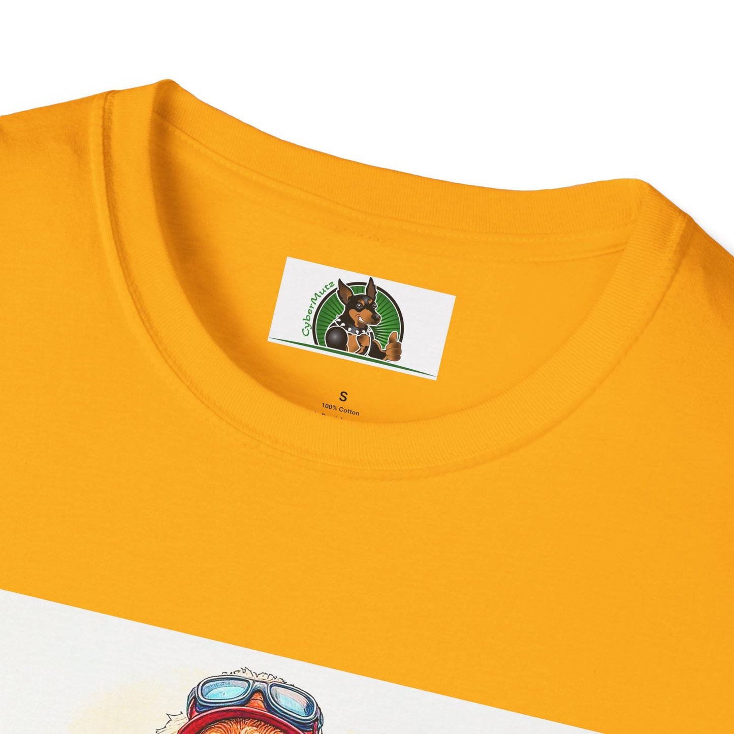 Golden Doodle surfer dude t shirt
