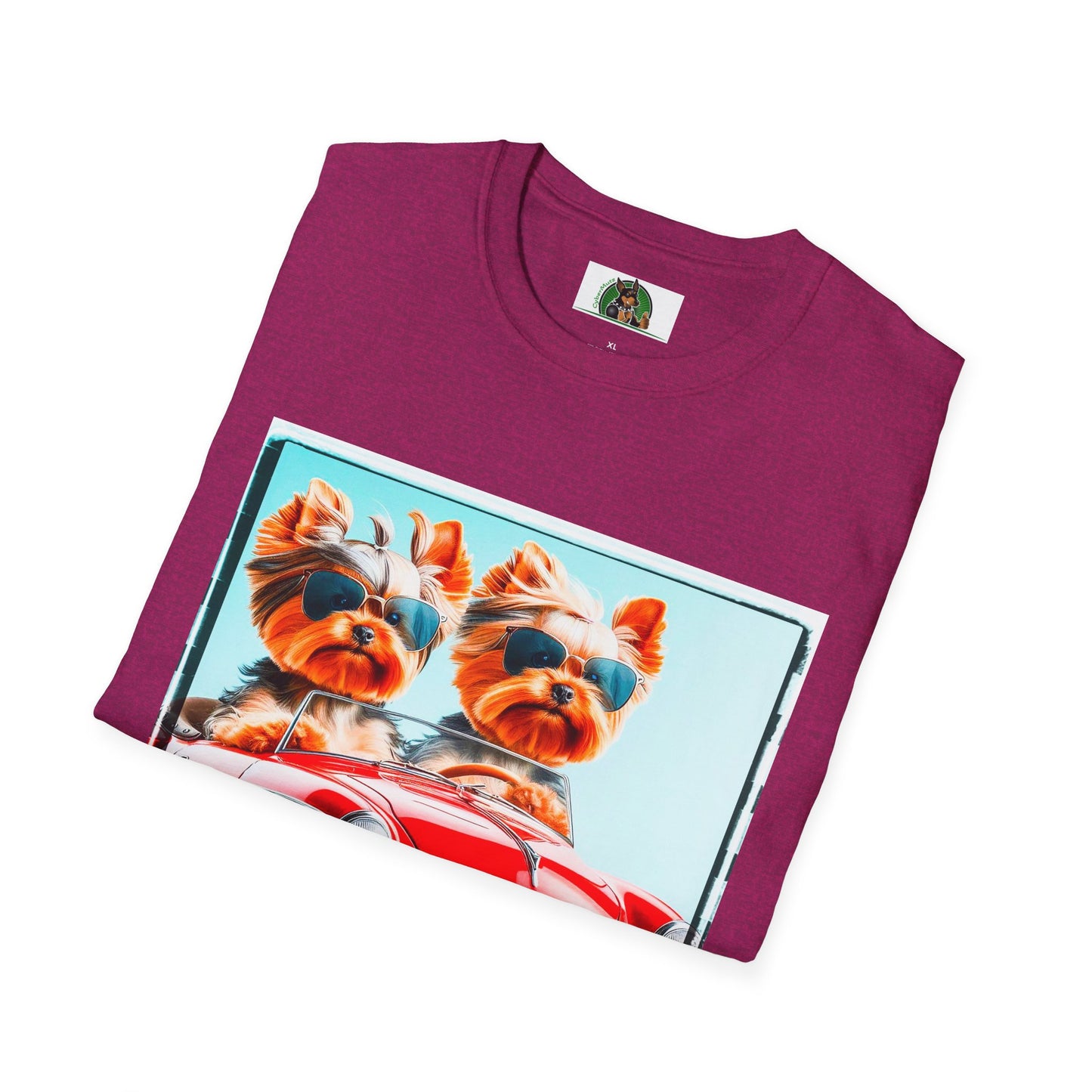 Wacky Yorkie fun girls shirt