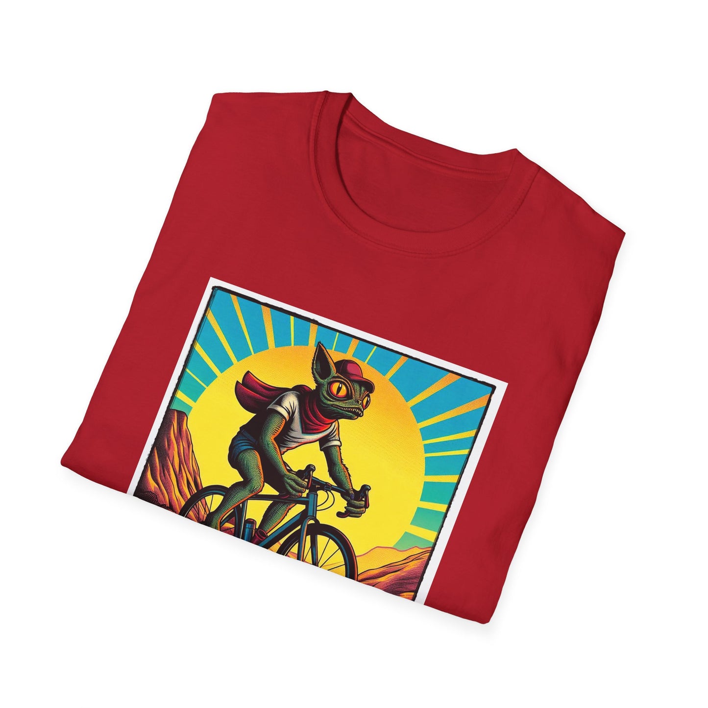 Chupacabra bike riding t shirt