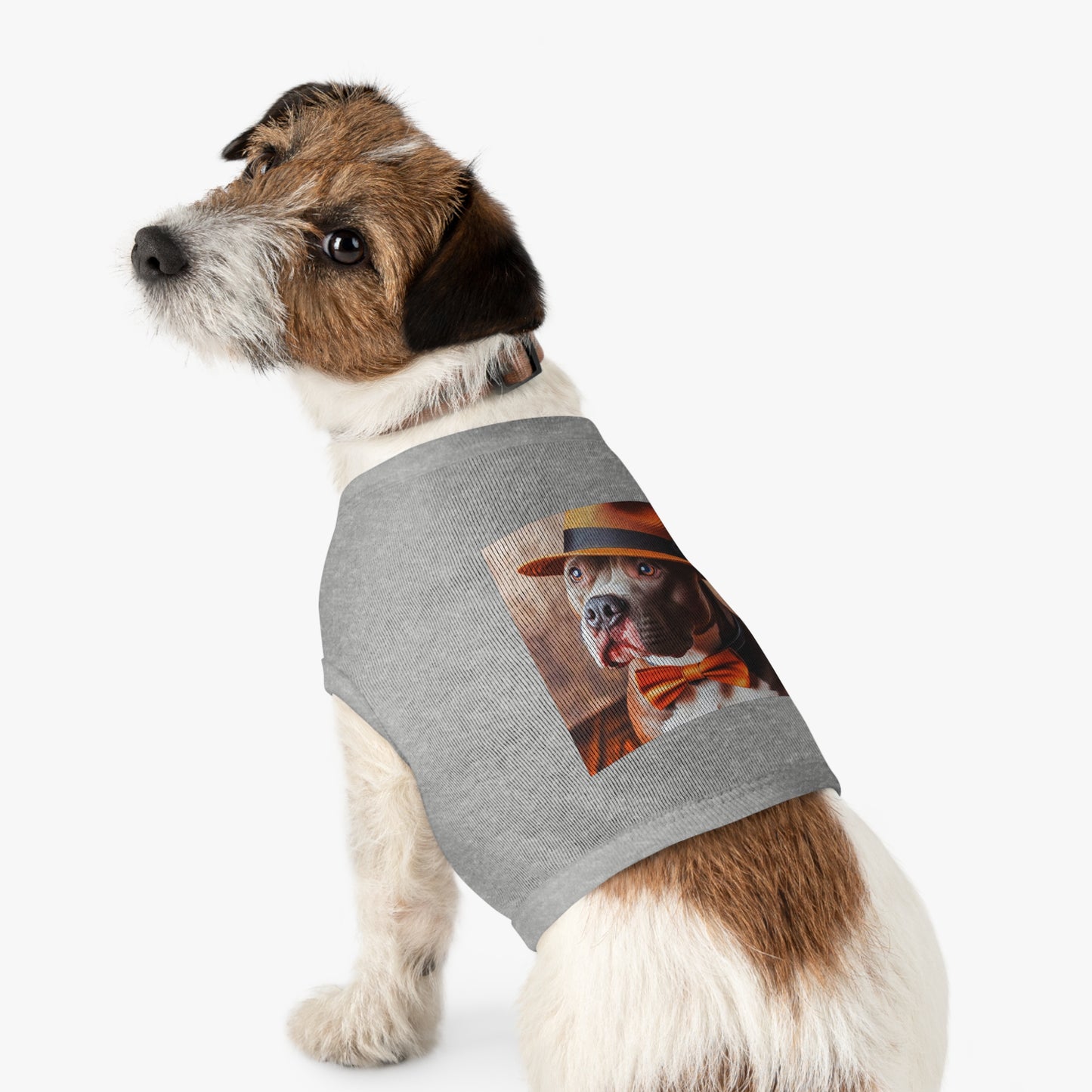 Pet Tank Top Pit Bull pretty boy Pets Printify