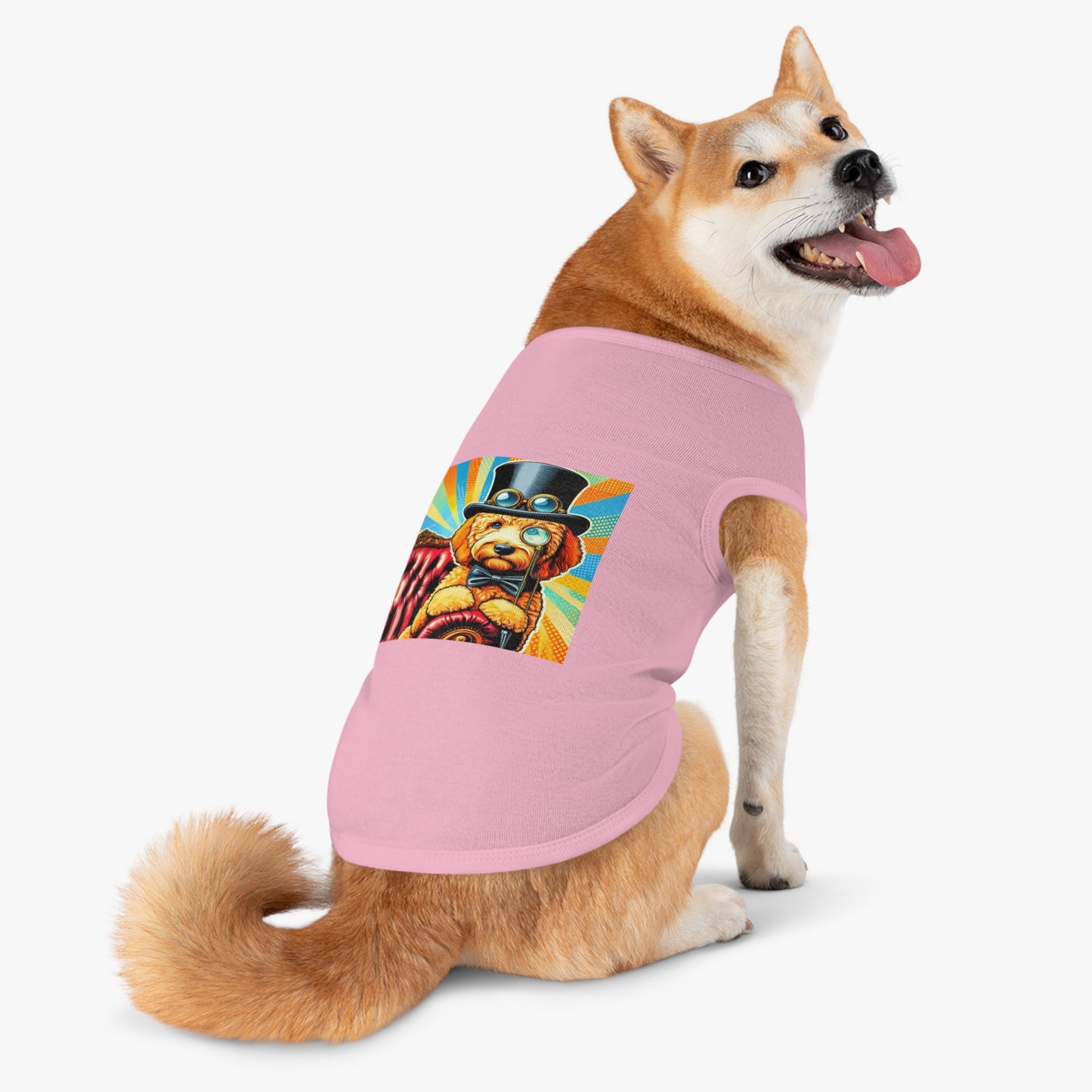 Pet Tank Golden Doodle steampunk shirt