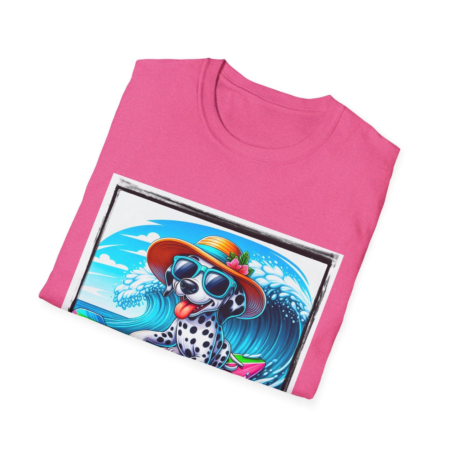 Dalmatian beach day t shirt