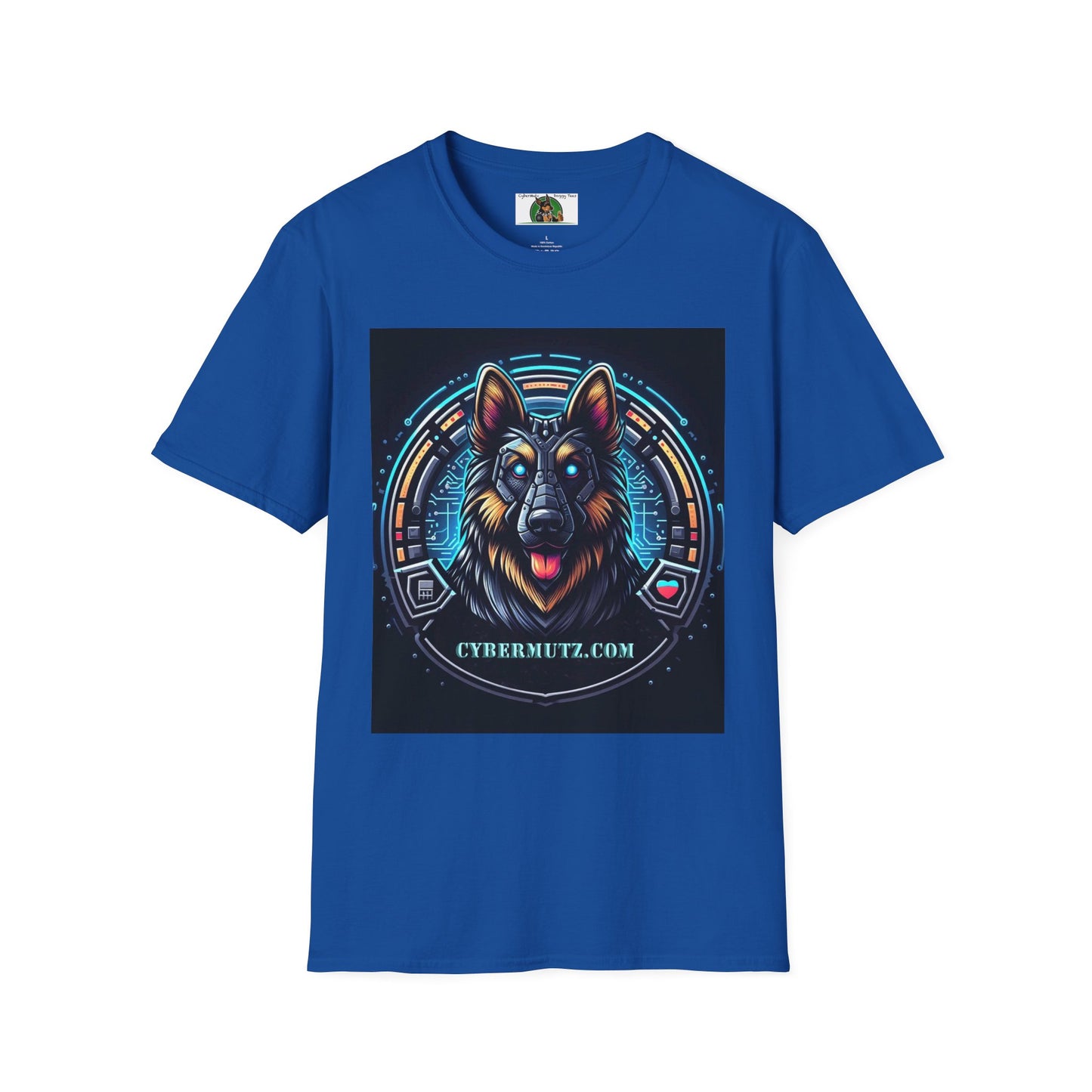 CyberMutz.Com Unisex Softstyle T-Shirt T-Shirt Printify S Royal