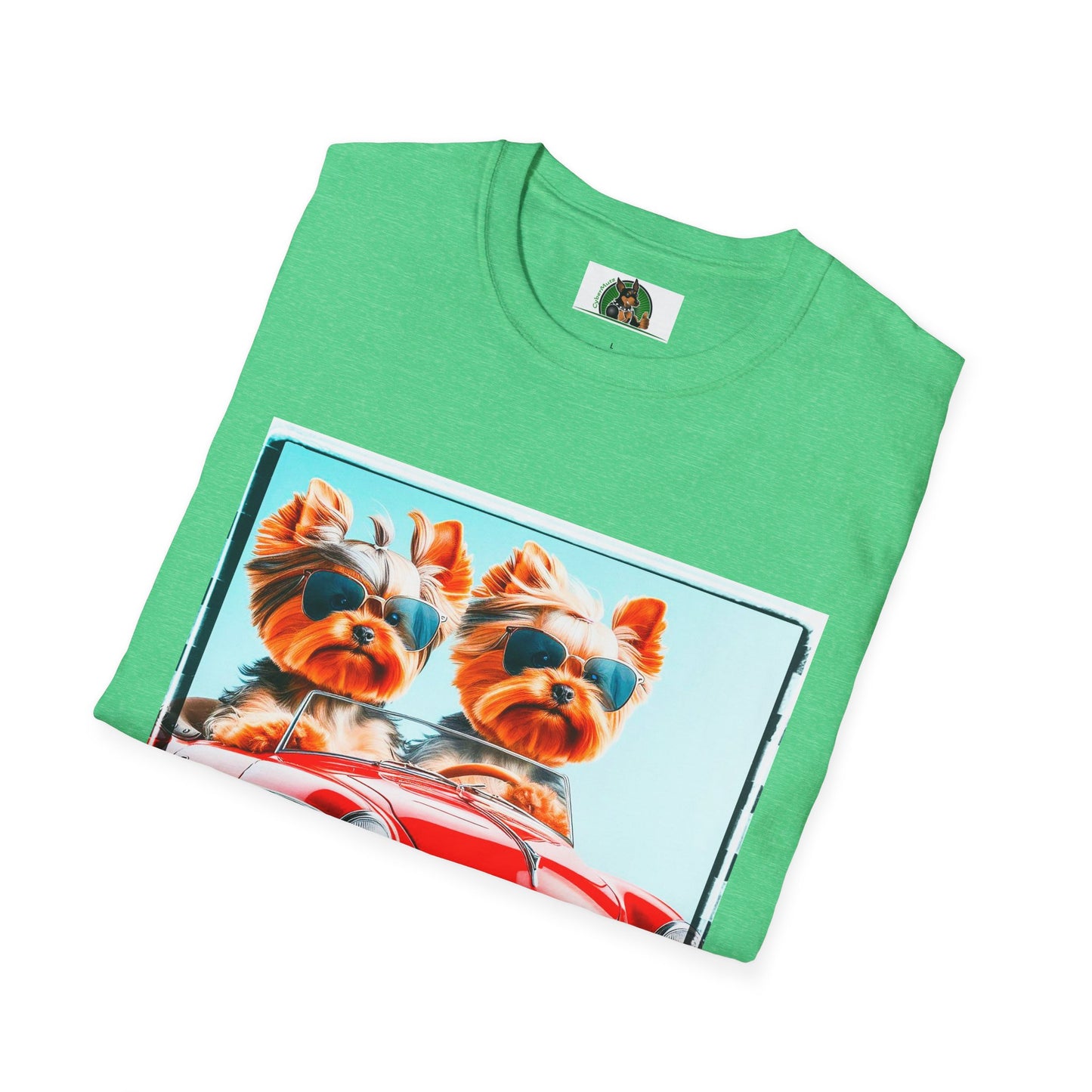 Wacky Yorkie fun girls shirt