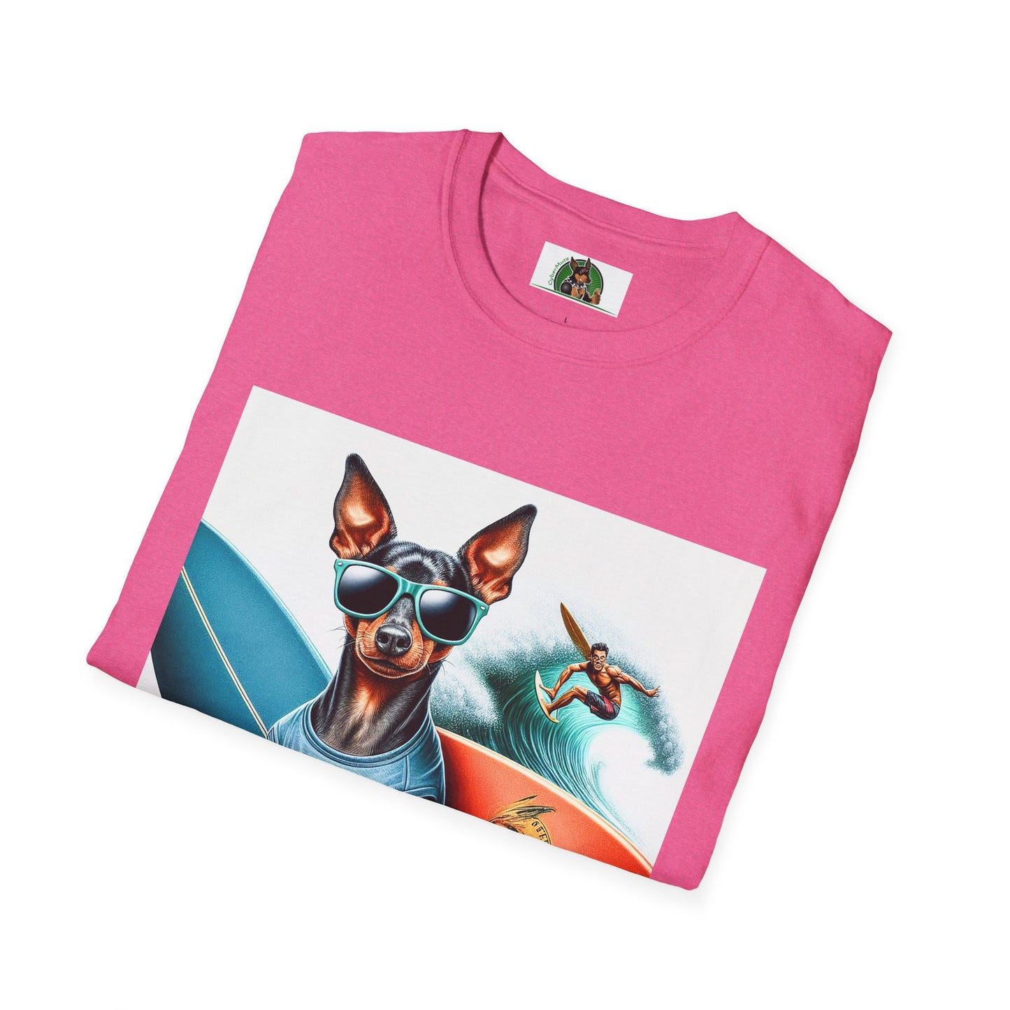 Min Pin T-Shirt surfing boy