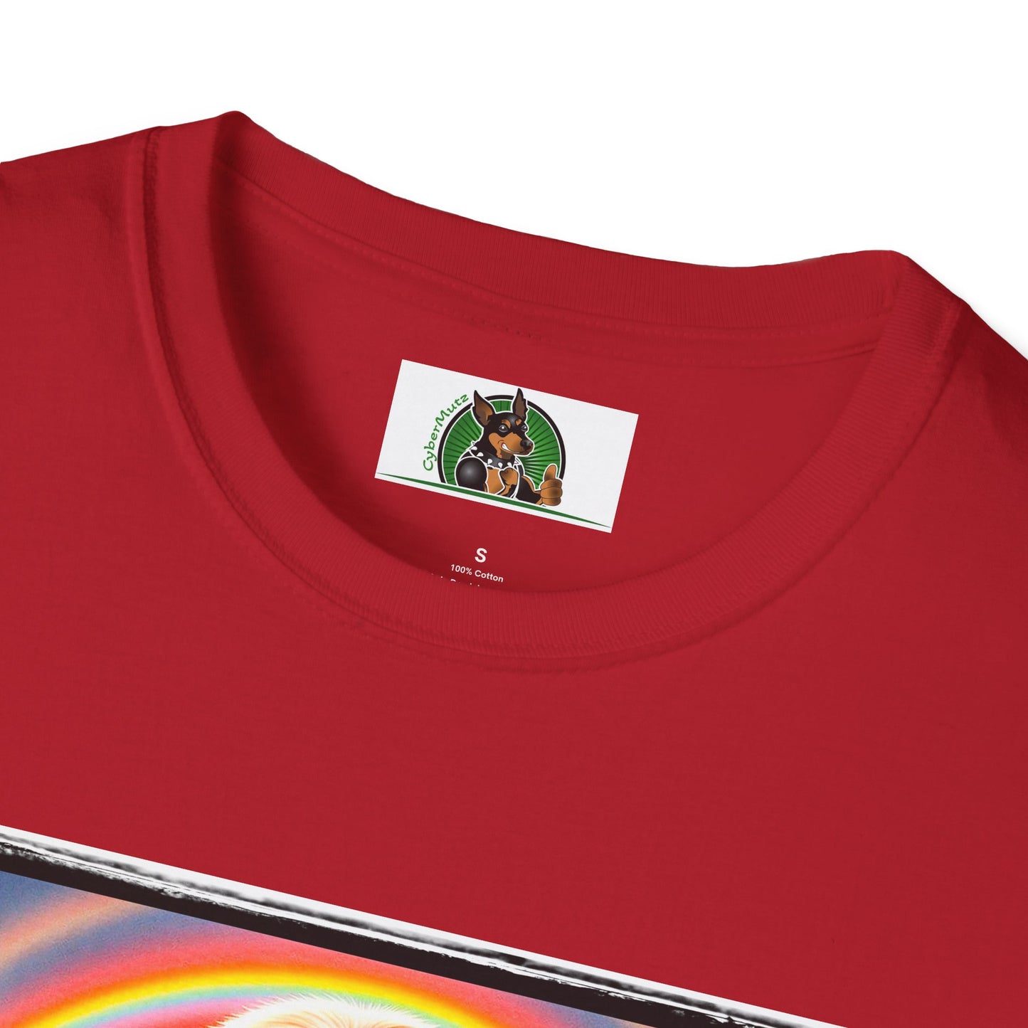 Shih Tzu rainbow shirt.