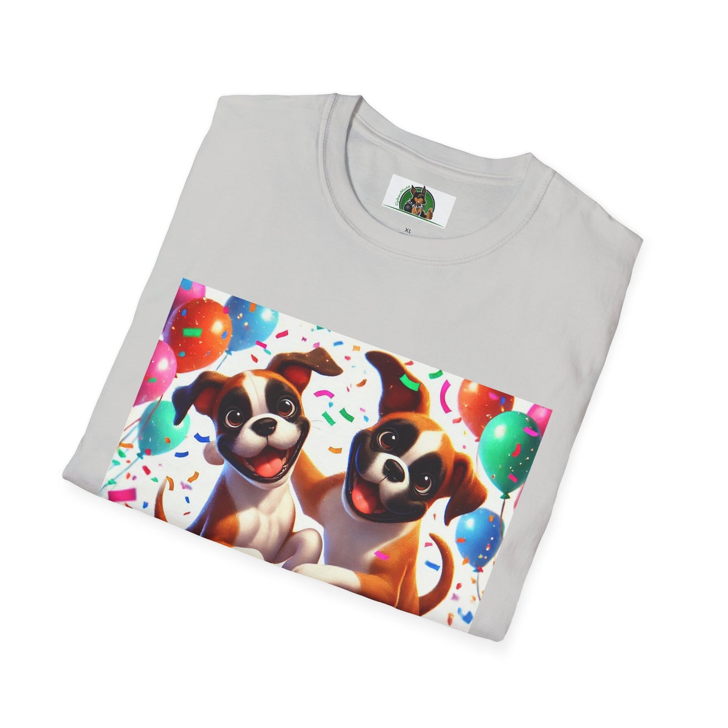 Boxer Dancing Dog T-Shirt - Fun and Playful Unisex Tee