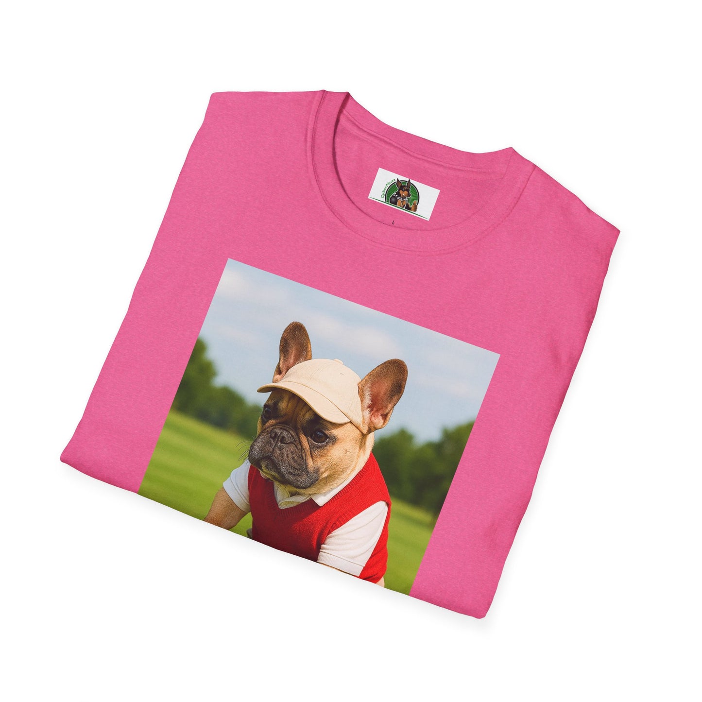 Sports Golf French Bulldog T-Shirt