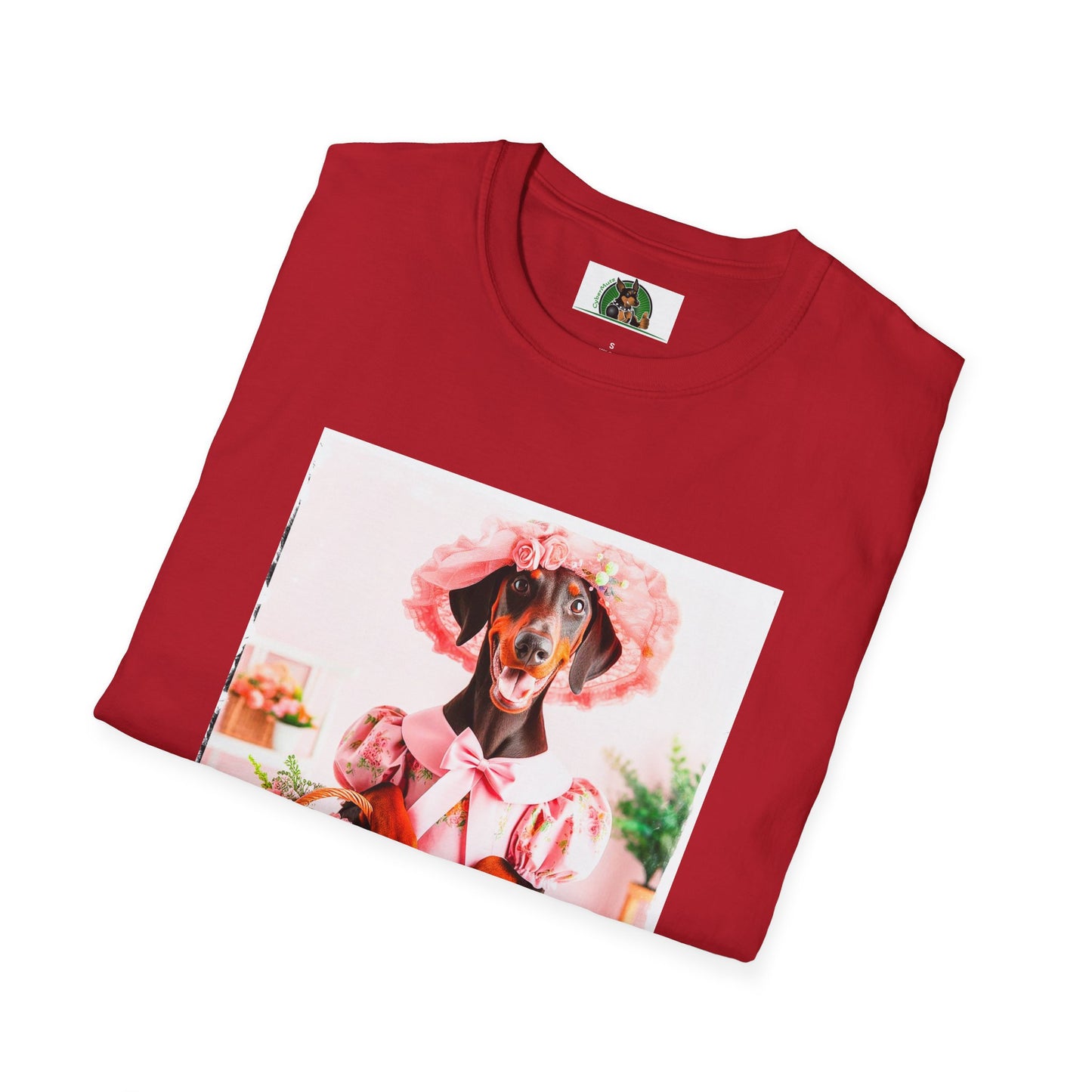 Doberman easter t shirt