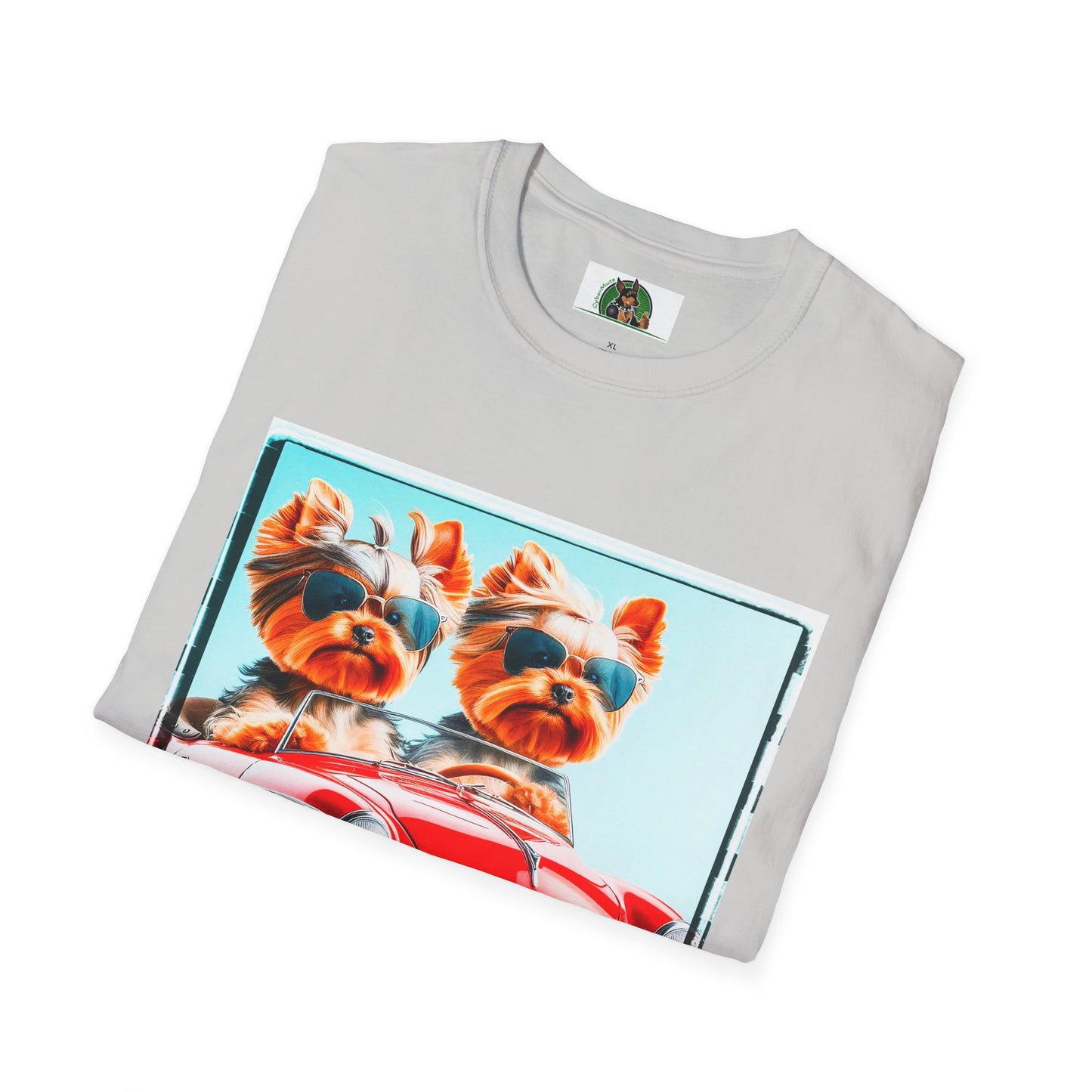 Wacky Yorkie fun girls shirt