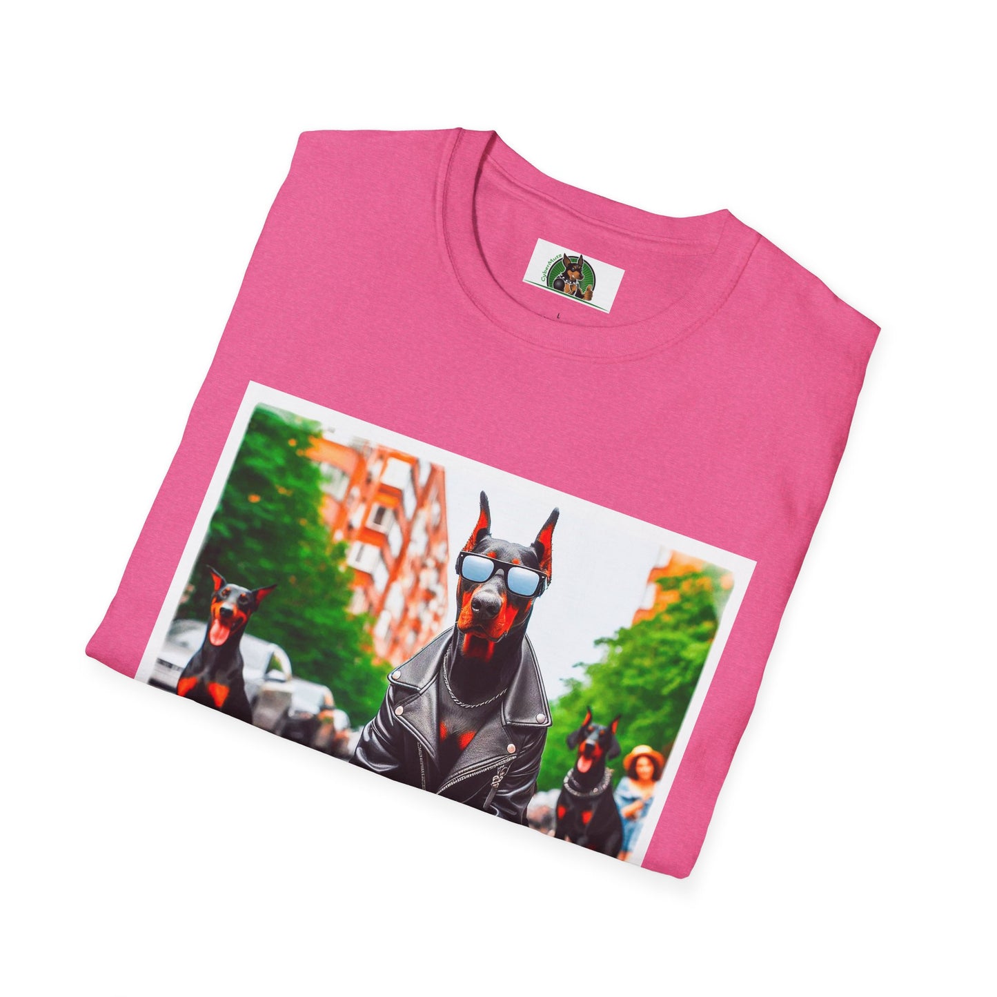 Doberman skate crew t shirt