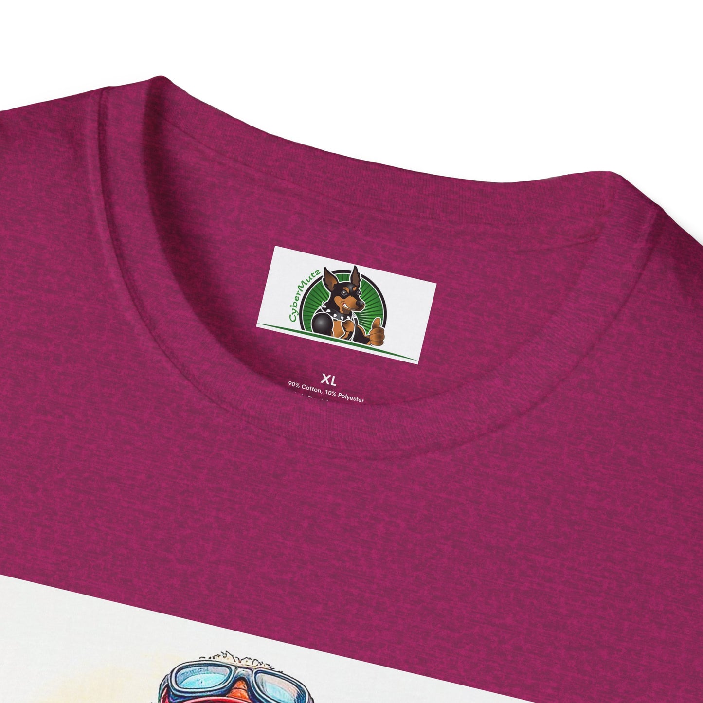 Golden Doodle surfer dude t shirt