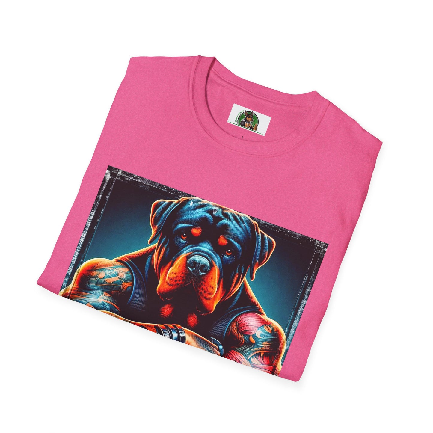 Rottweiler big muscles shirt