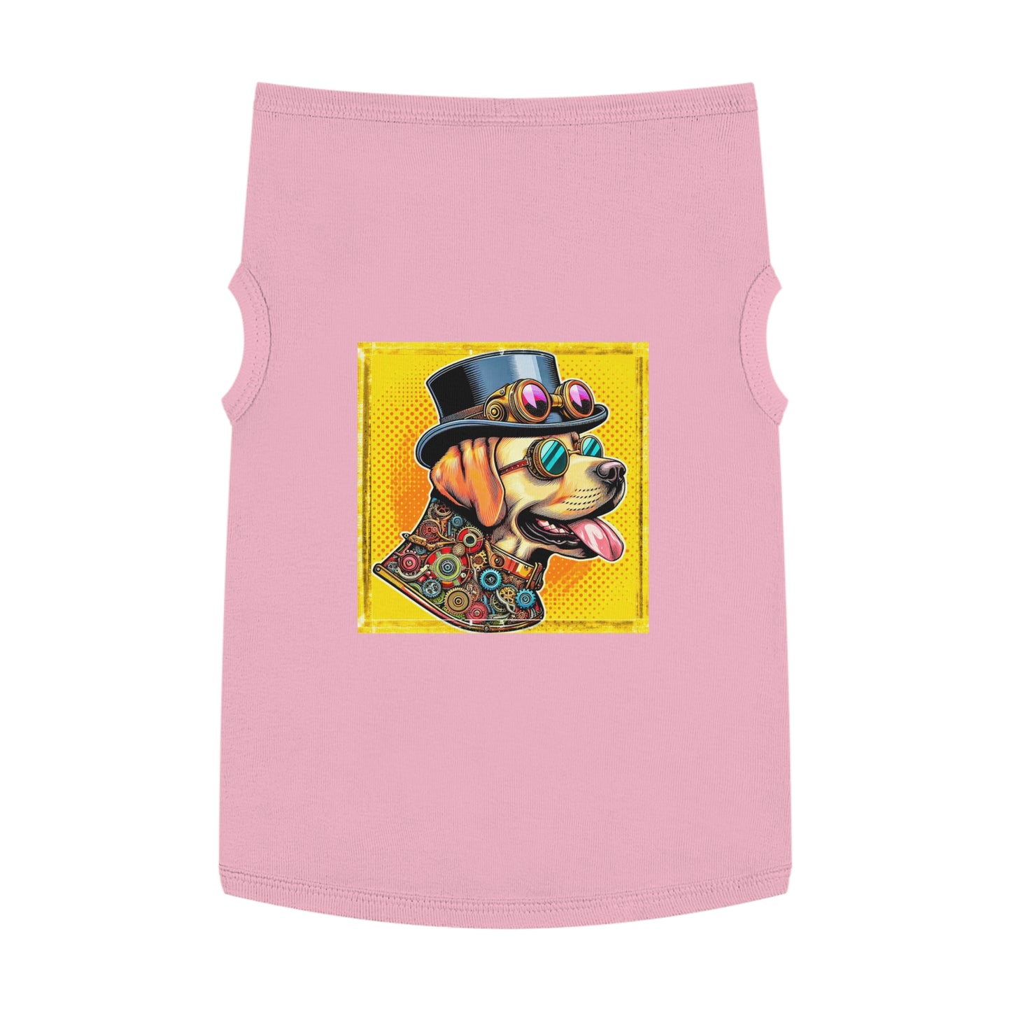Labrador Retriever steam punk cutie Pets Printify XL Pink