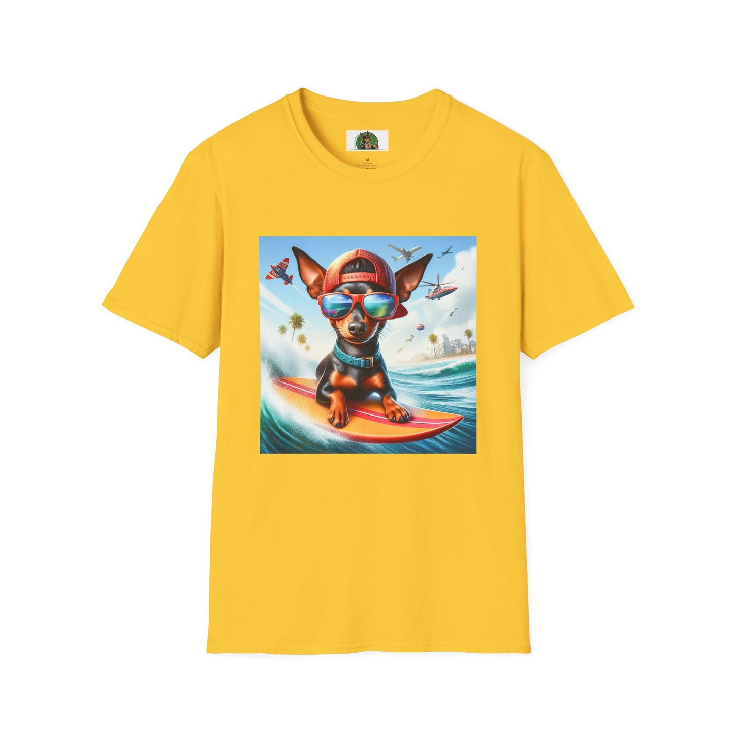 Min Pin T-Shirt tiny surfer T-Shirt Printify S Daisy