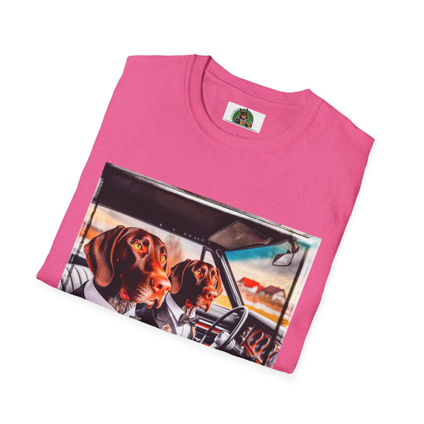 Wacky German Shorthaired Pointer party fun t shirt